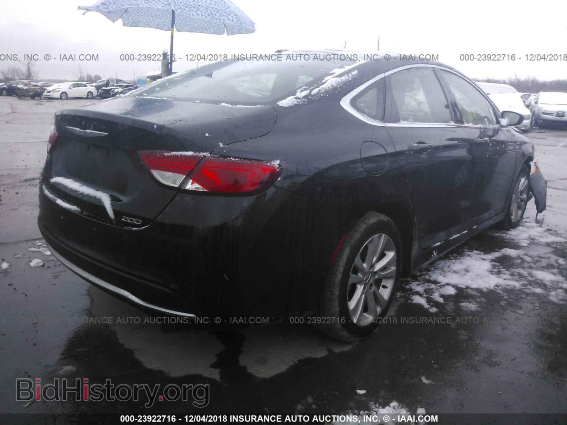 2015 CHRYSLER 200 - VIN: 1C3CCCAB0FN756594 - Photo 4