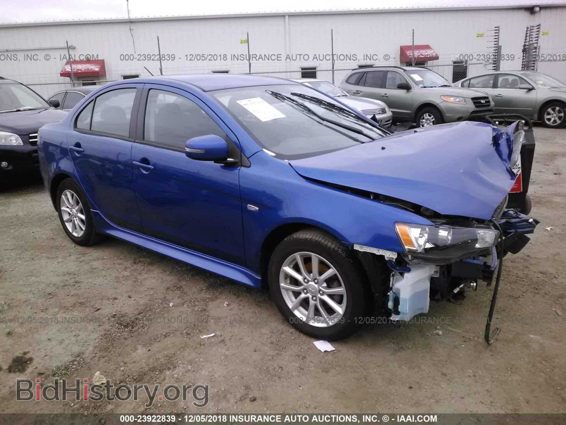 Photo JA32U2FU0FU024785 - MITSUBISHI LANCER 2015