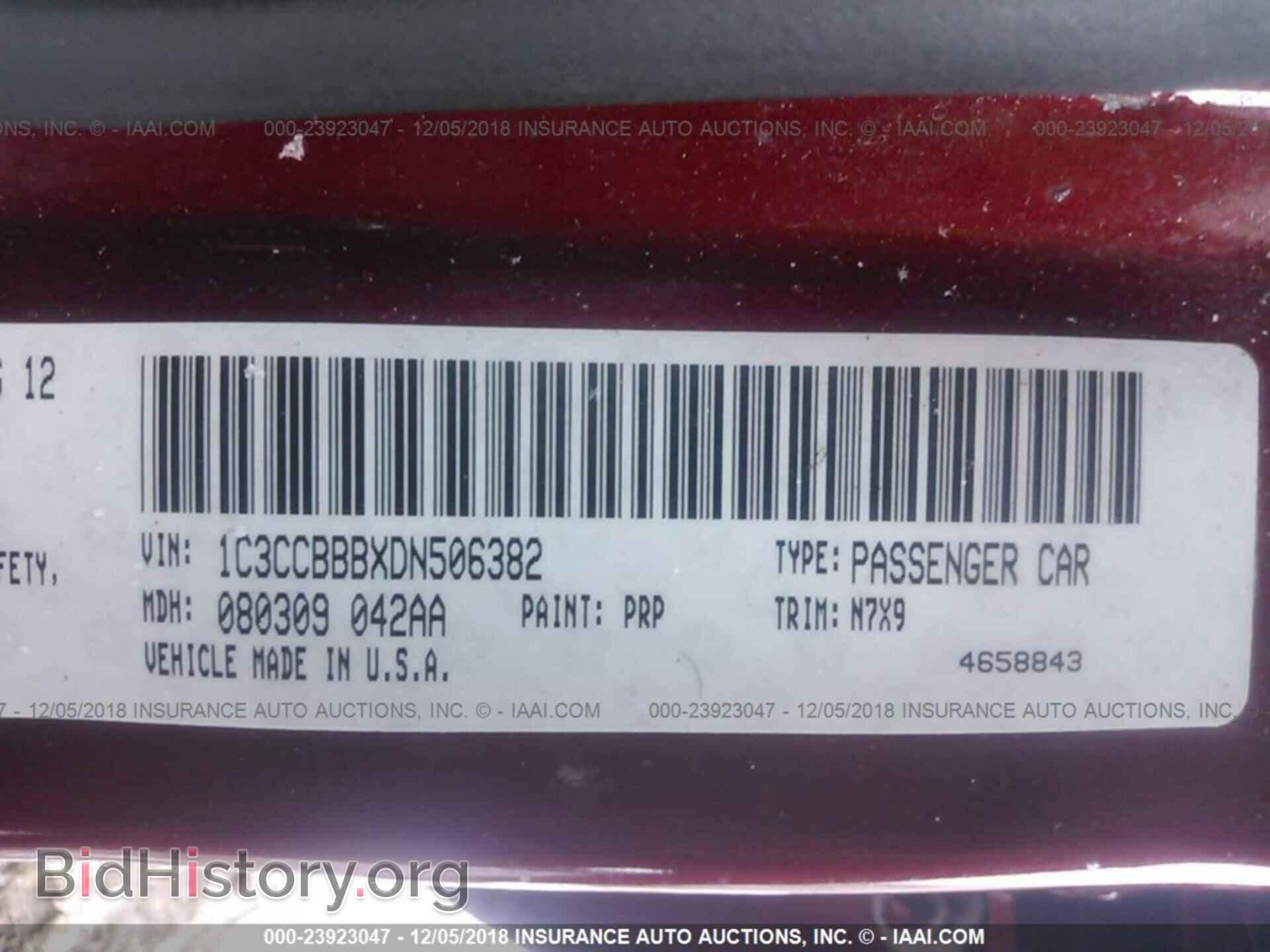 2013 CHRYSLER 200 - VIN: 1C3CCBBBXDN506382 - Photo 9
