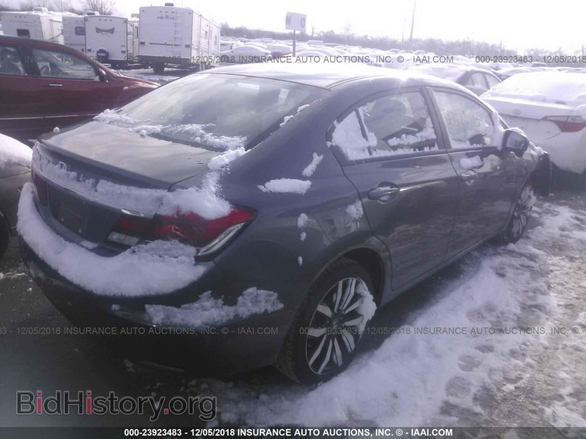 2014 Honda Civic - VIN: 2HGFB2F96EH536817 - Photo 4