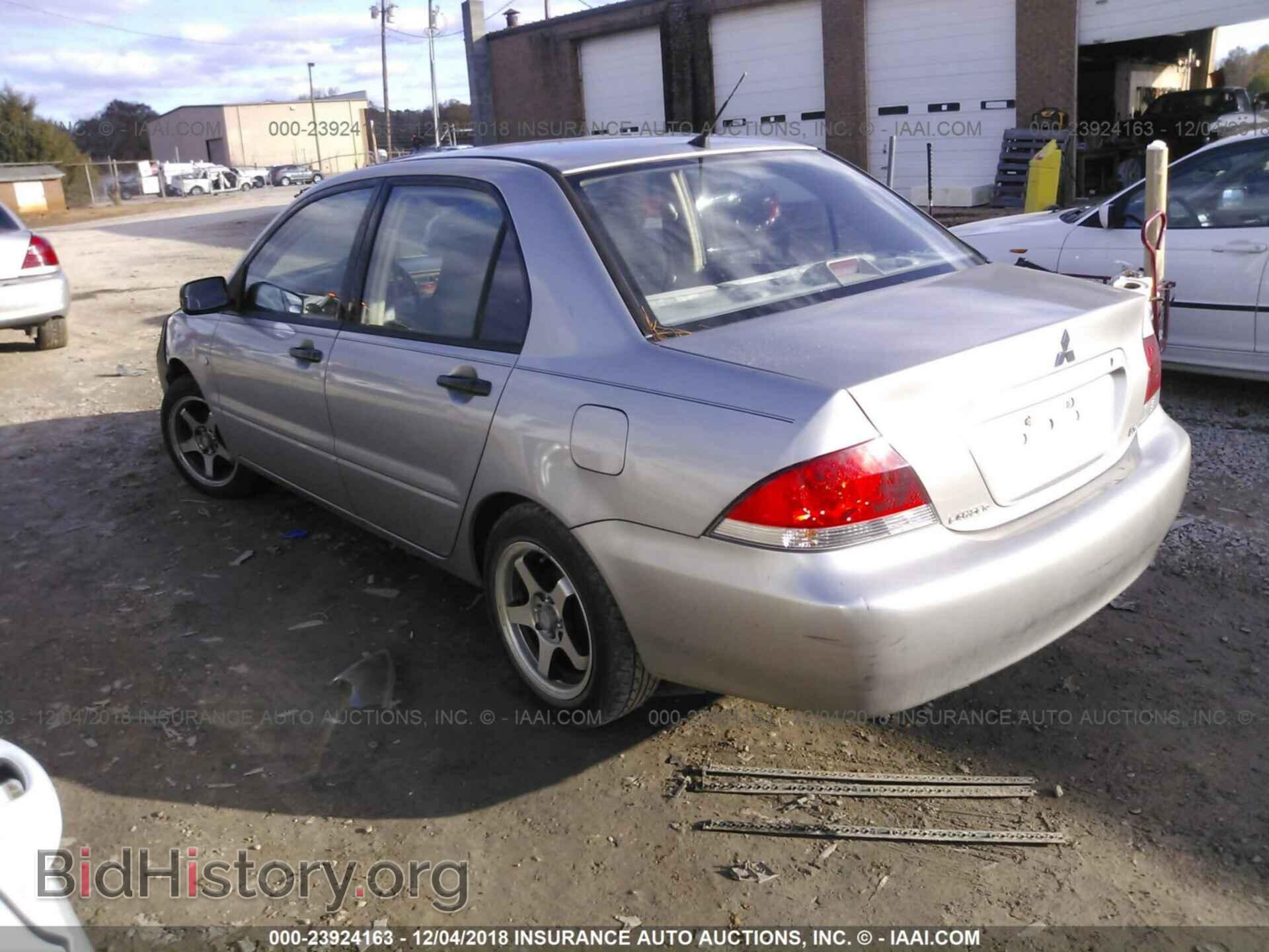 2004 MITSUBISHI LANCER - VIN: JA3AJ26E54U049224 - Фото 3