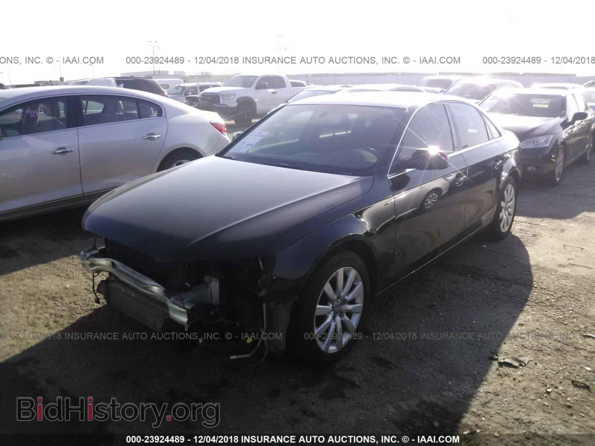 2013 AUDI A4 - VIN: WAUAFAFL5DN022804 - Фото 2