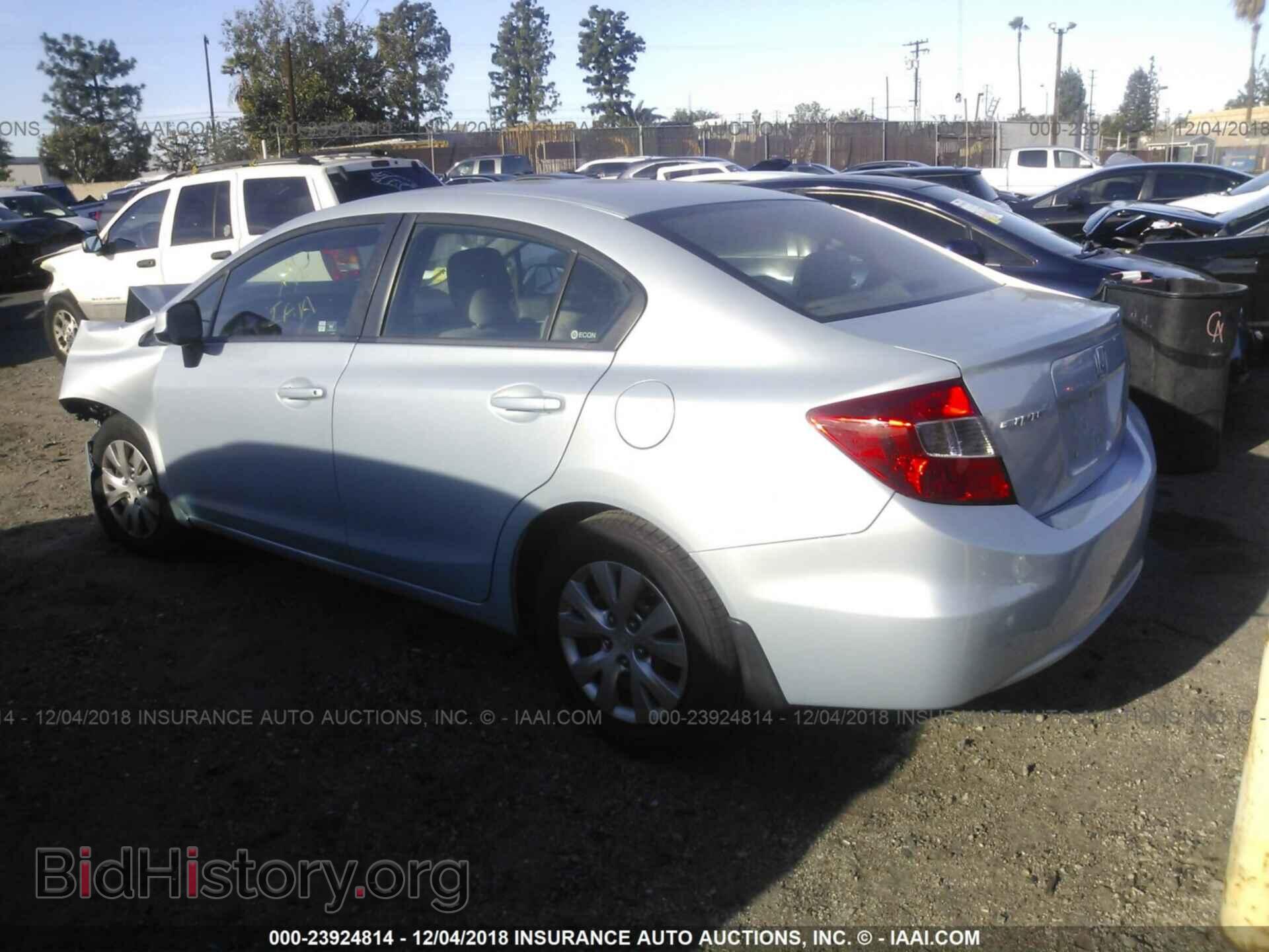 2012 Honda Civic - VIN: 19XFB2F58CE307253 - Photo 3