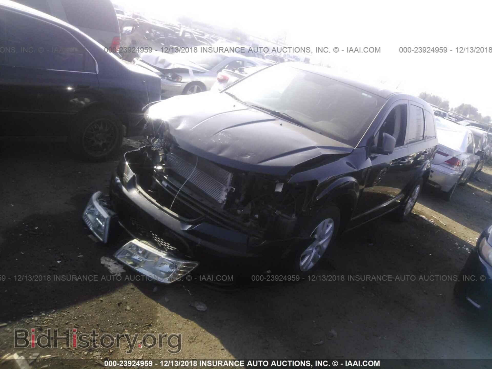 2014 DODGE JOURNEY - VIN: 3C4PDCAB1ET287945 - Фото 2