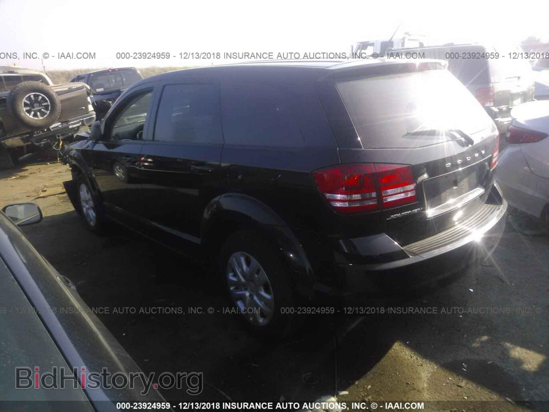 2014 DODGE JOURNEY - VIN: 3C4PDCAB1ET287945 - Фото 3