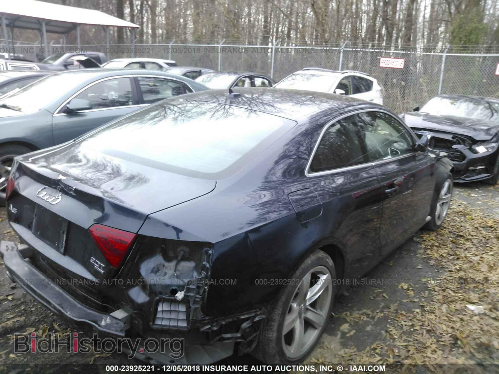 2013 AUDI A5 - VIN: WAUVFAFR6DA026826 - Фото 4