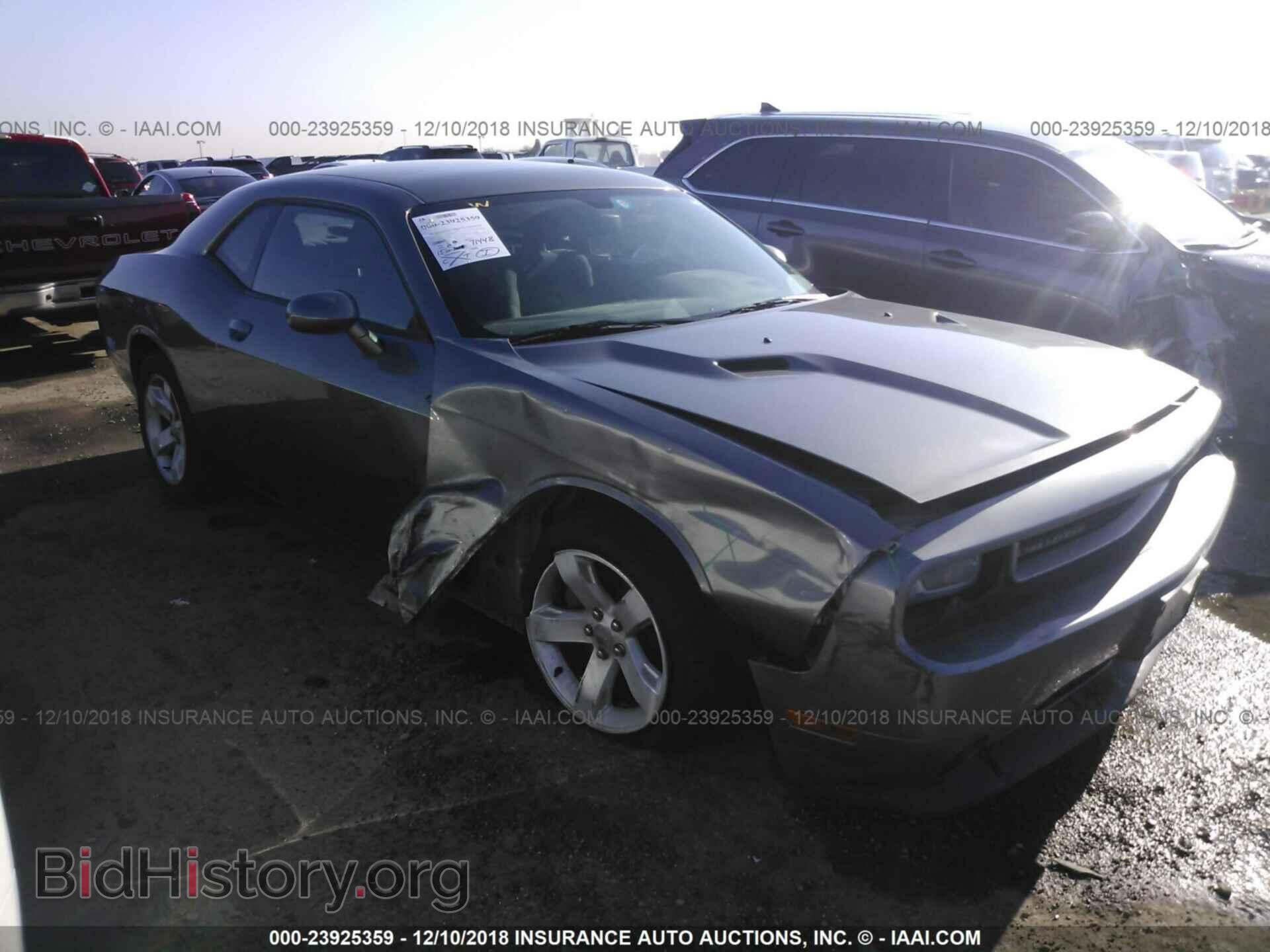Фотография 2C3CDYAG6CH217391 - DODGE CHALLENGER 2012