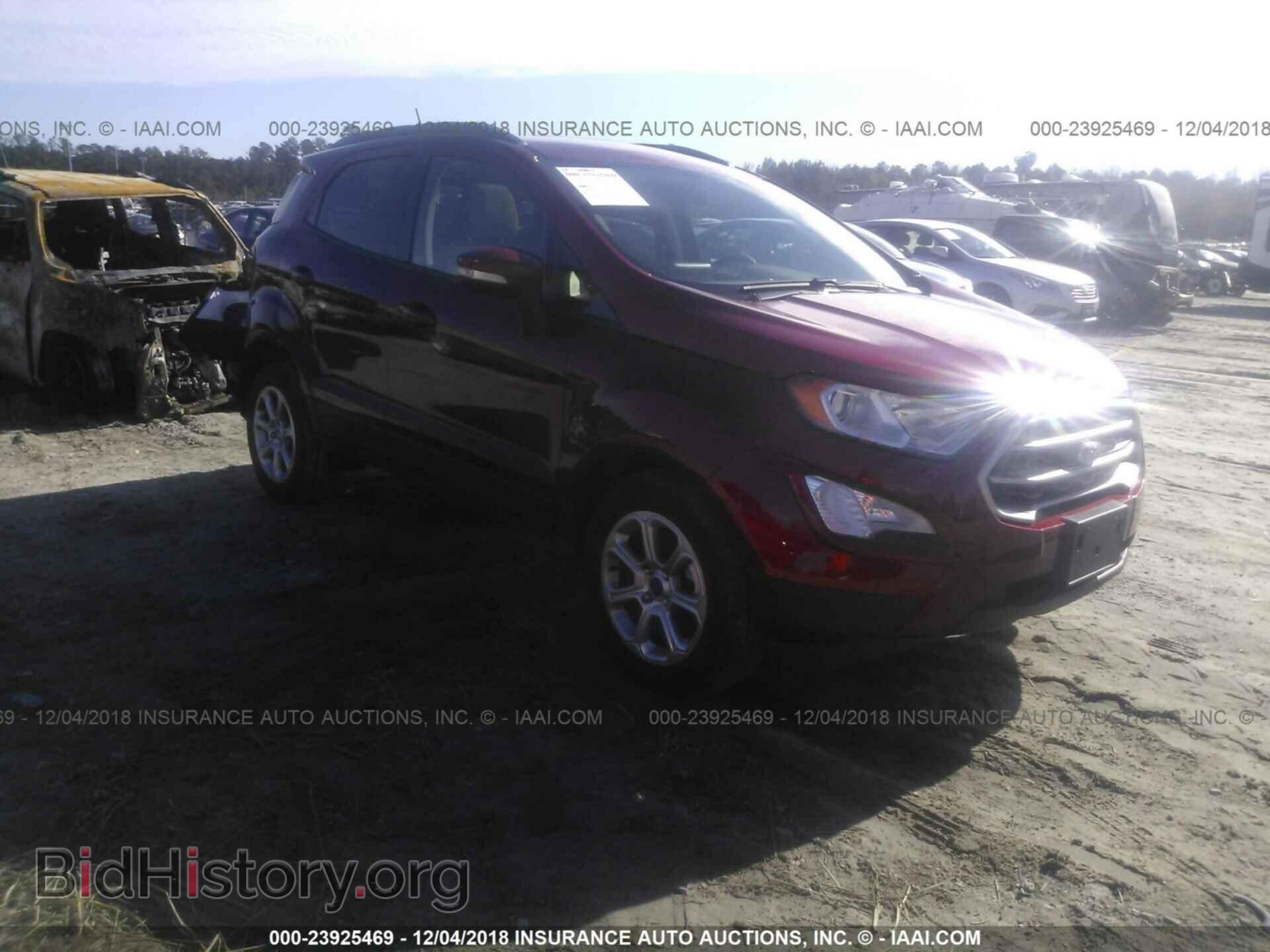 Photo MAJ3P1TE2JC200048 - FORD ECOSPORT 2018