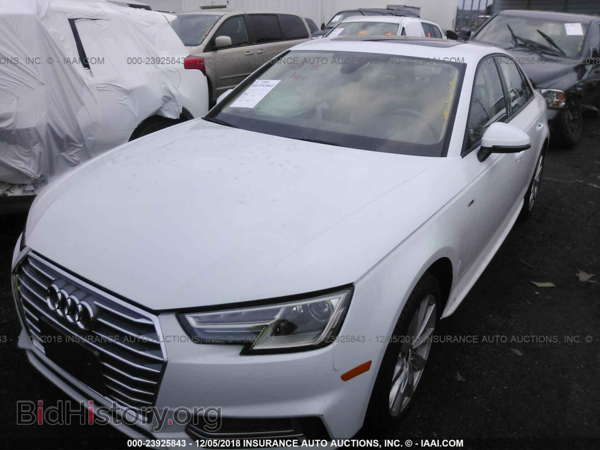 2018 AUDI A4 - VIN: WAUKMAF41JN007344 - Фото 2