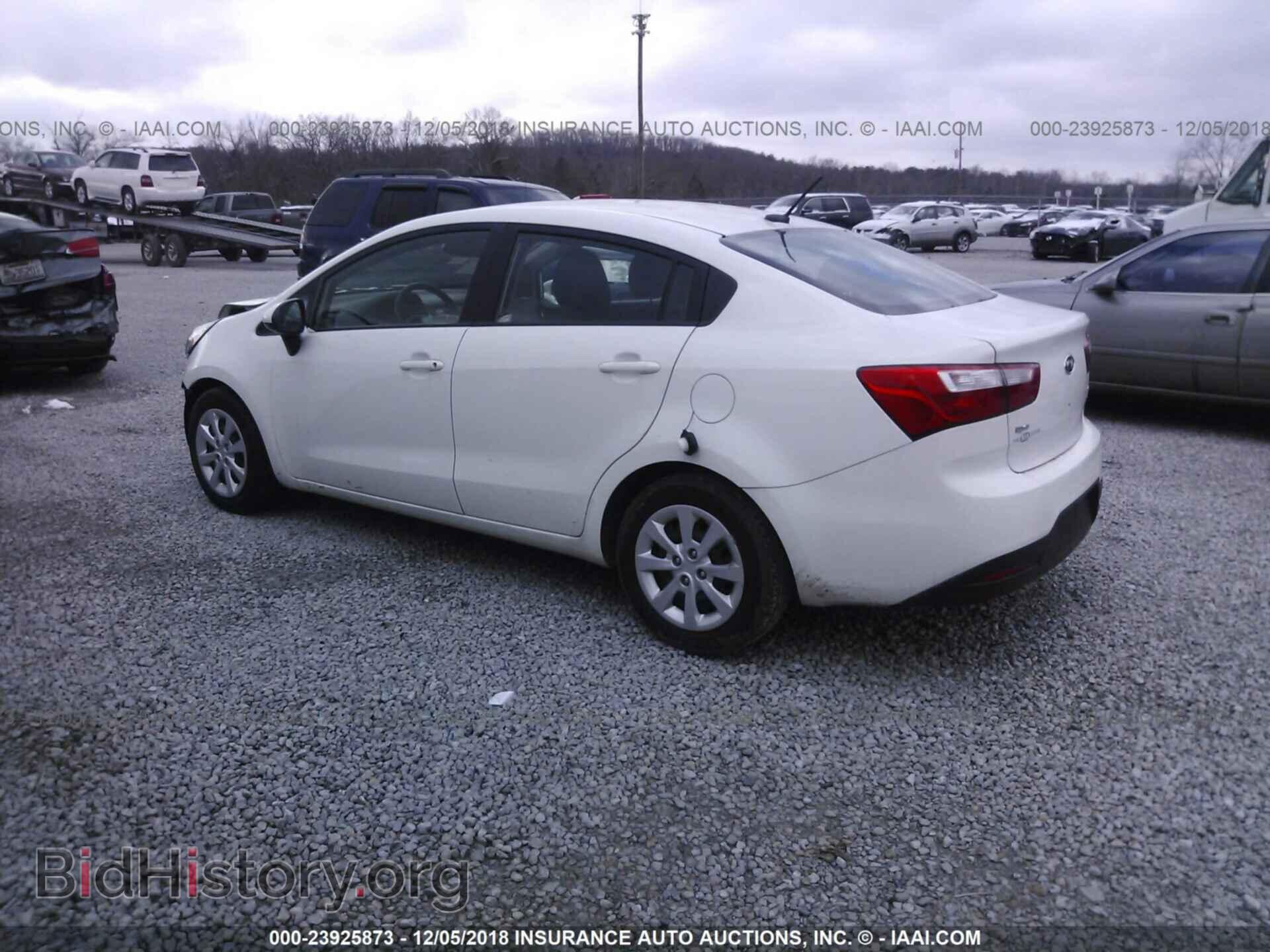 2012 KIA RIO - VIN: KNADM4A36C6055380 - Фото 3