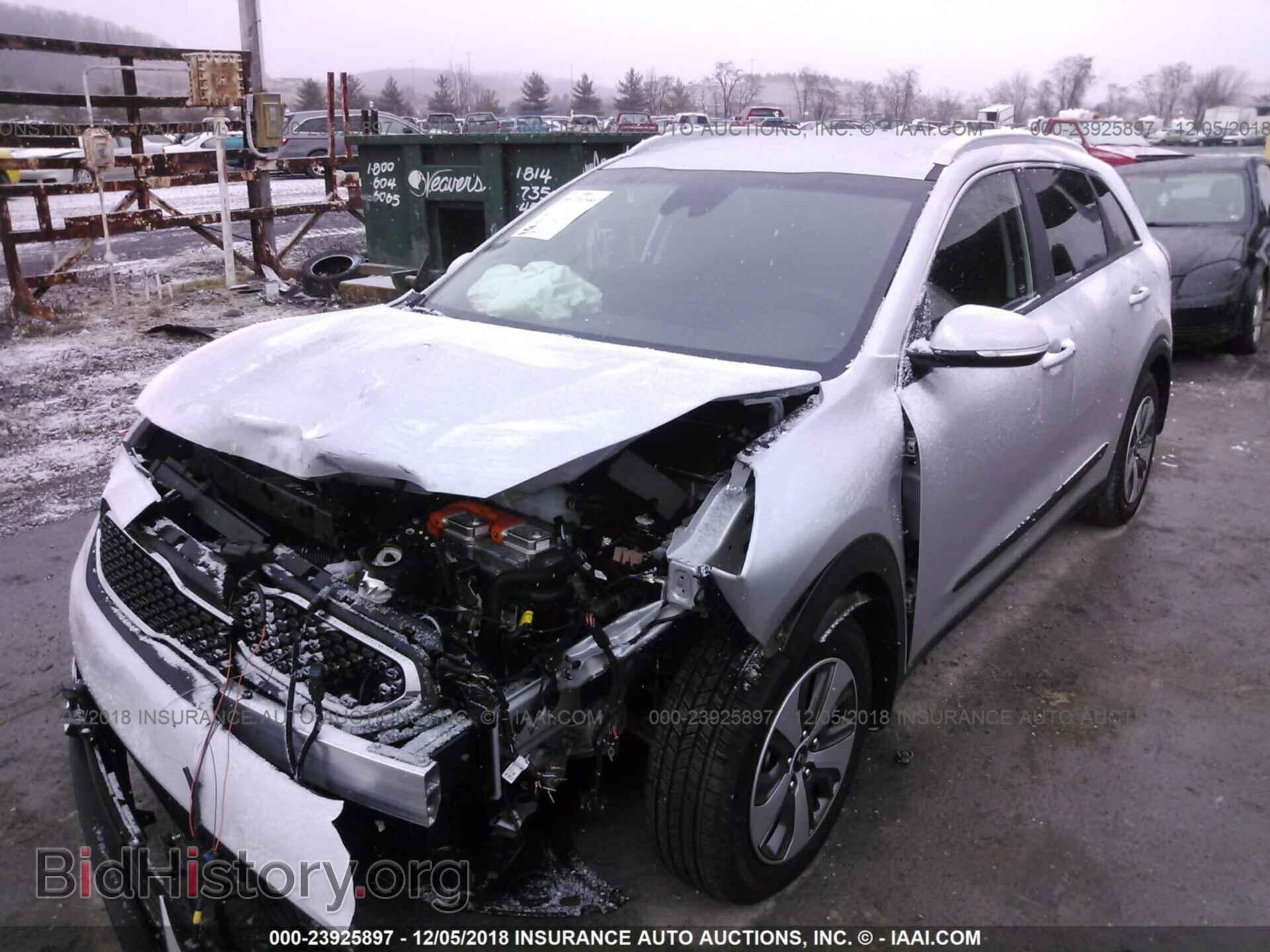 2019 KIA NIRO - VIN: KNDCC3LC9K5224241 - Фото 2