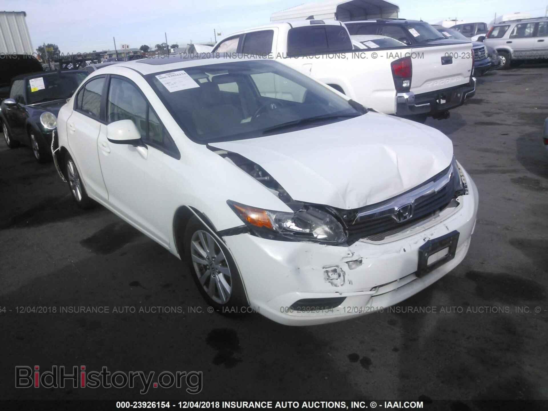 Фотография 2HGFB2F90CH517452 - HONDA CIVIC 2012