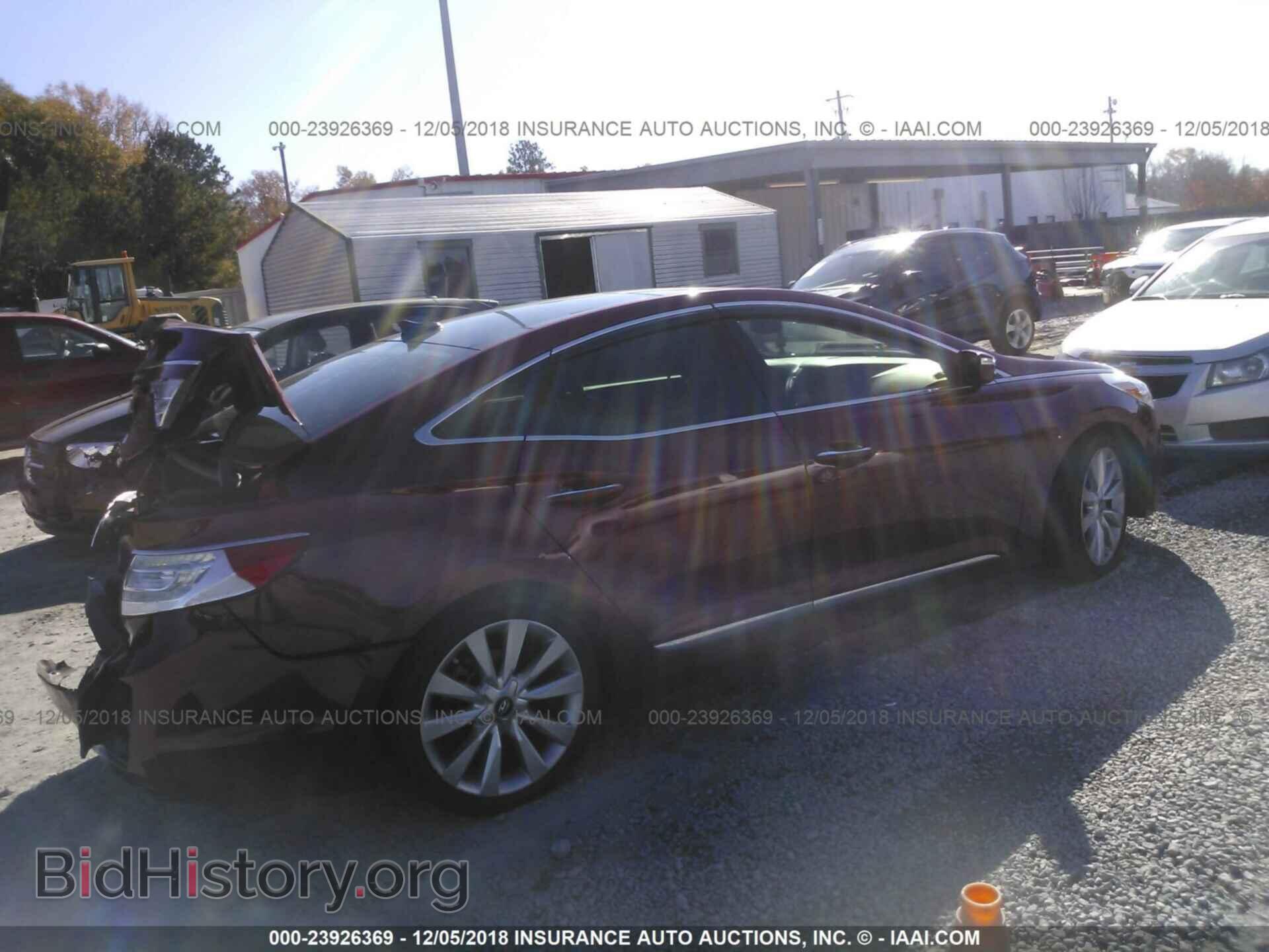 2013 HYUNDAI AZERA - VIN: KMHFH4JG3DA297721 - Фото 4