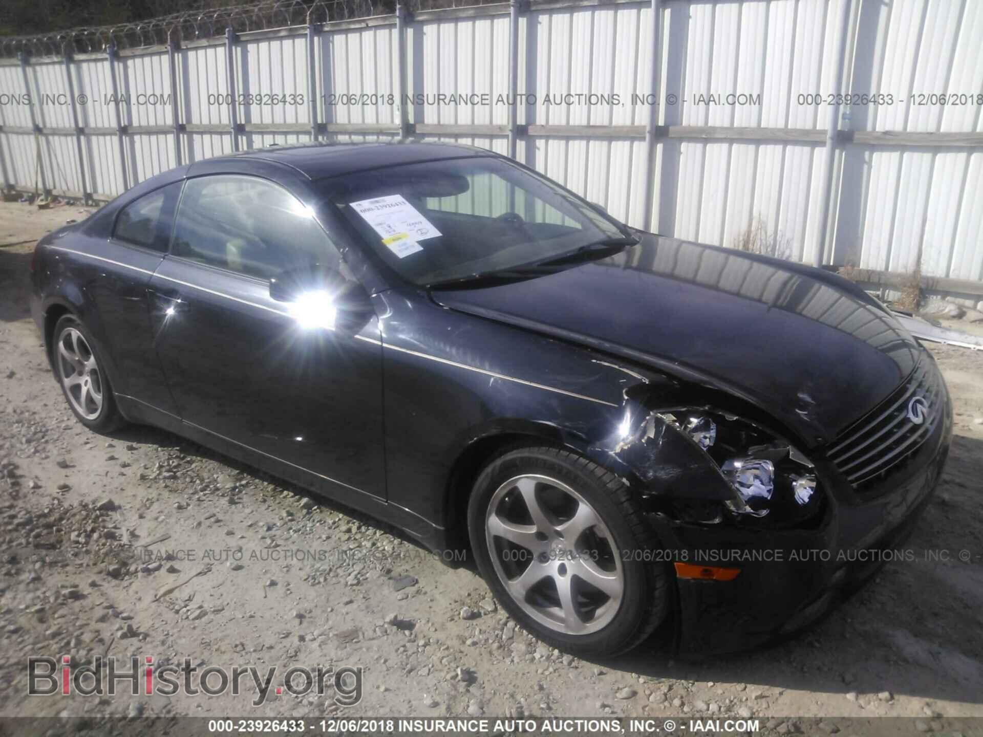 Фотография JNKCV54E25M400755 - INFINITI G35 2005