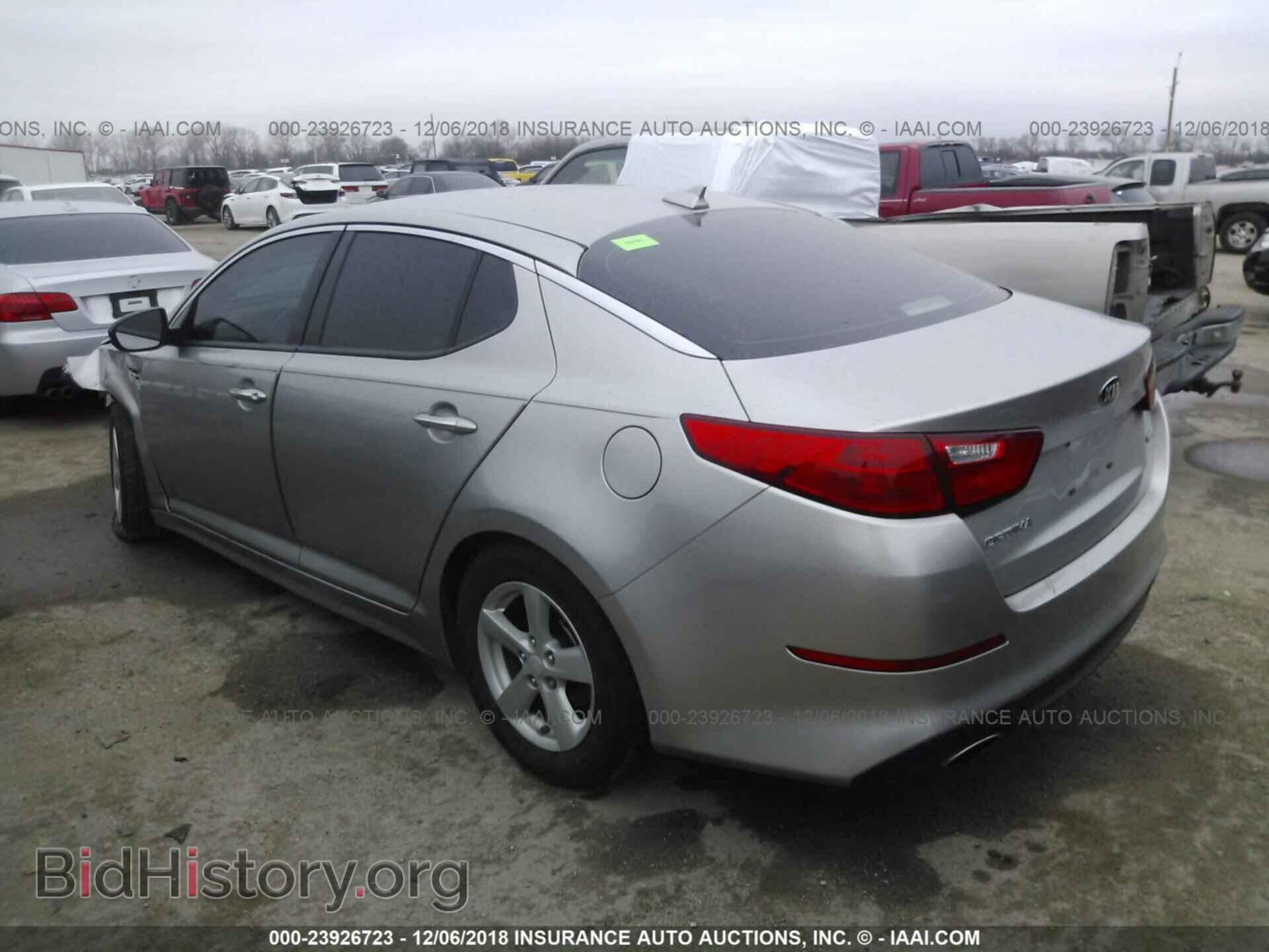 2015 KIA OPTIMA - VIN: KNAGM4A78F5542686 - Photo 3