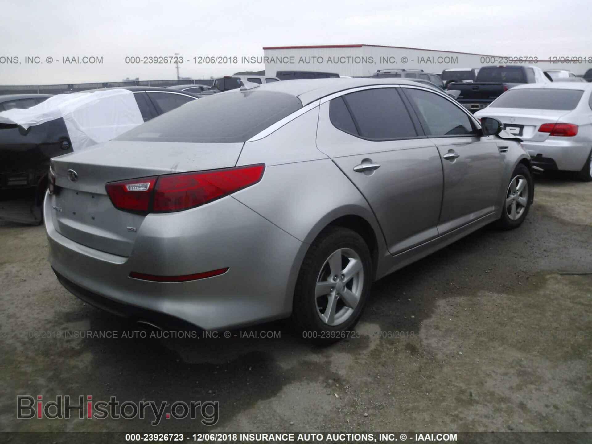2015 KIA OPTIMA - VIN: KNAGM4A78F5542686 - Photo 4
