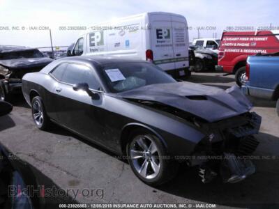 2016 Dodge CHALLENGER, gray — VIN 2C3CDZAGXGH101932, IAAI