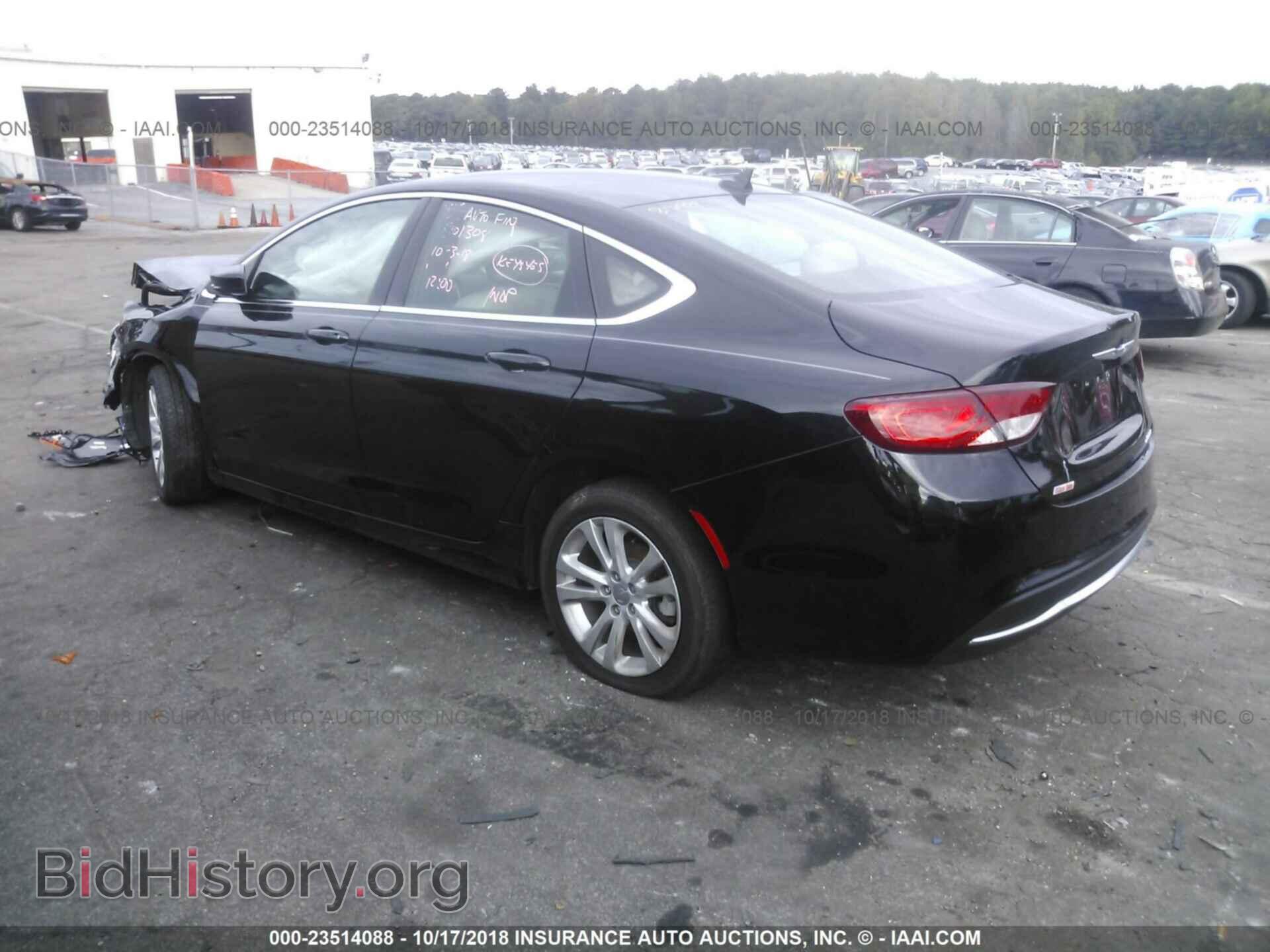 2016 CHRYSLER 200 - VIN: 1C3CCCAB9GN190923 - Фото 3