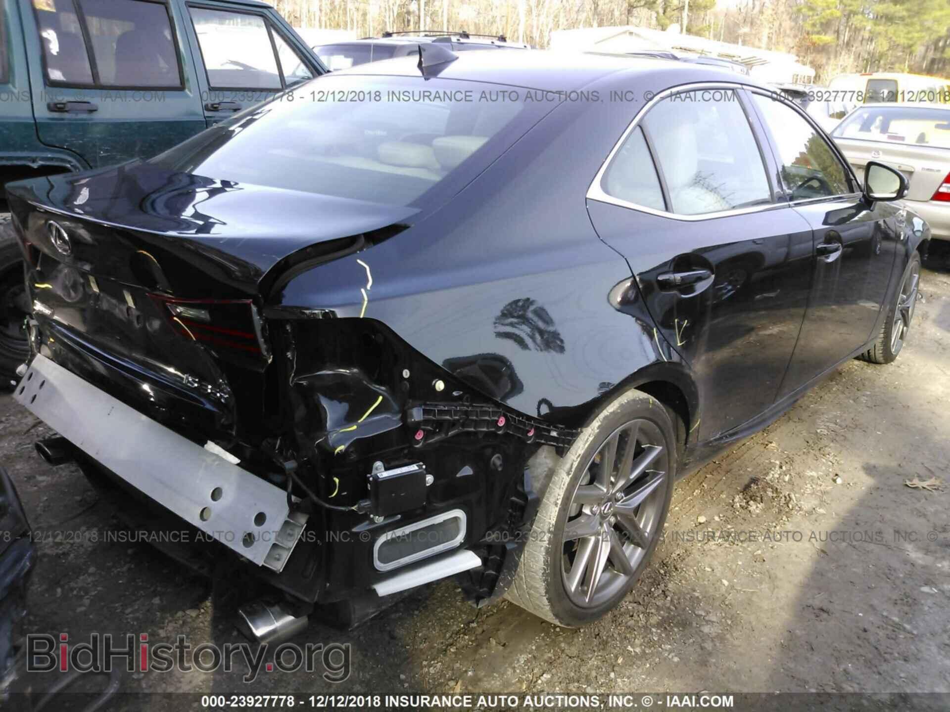 2016 LEXUS IS - VIN: JTHBE1D21G5025559 - Фото 4