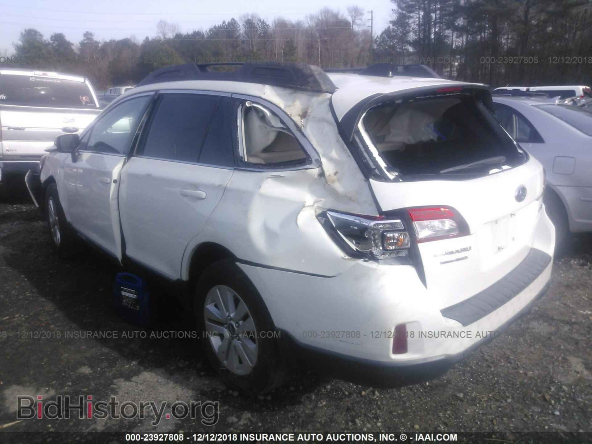 2016 SUBARU OUTBACK - VIN: 4S4BSBFC5G3252458 - Фото 3