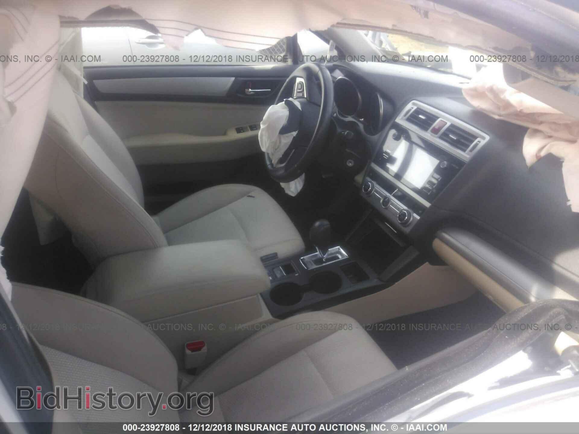 2016 SUBARU OUTBACK - VIN: 4S4BSBFC5G3252458 - Фото 5