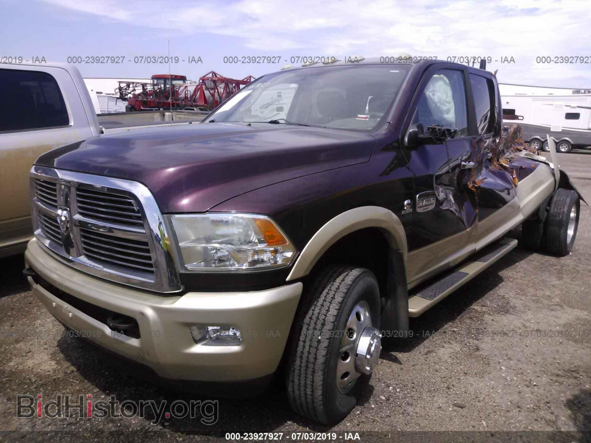 2012 DODGE RAM 3500 - VIN: 3C63DRKL3CG129175 - Фото 2