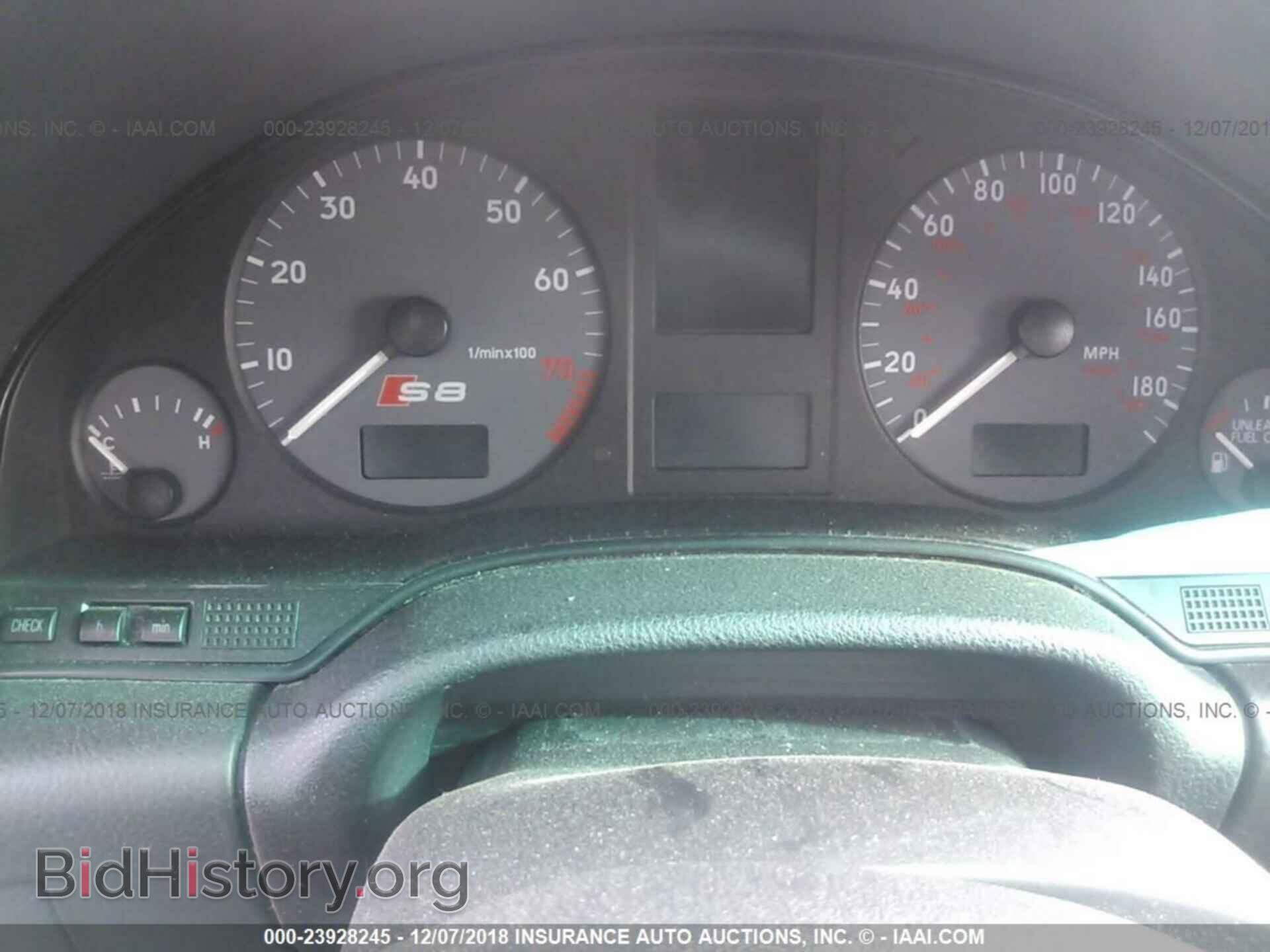 2001 AUDI S8 - VIN: WAUGU54D01N012373 - Фото 7