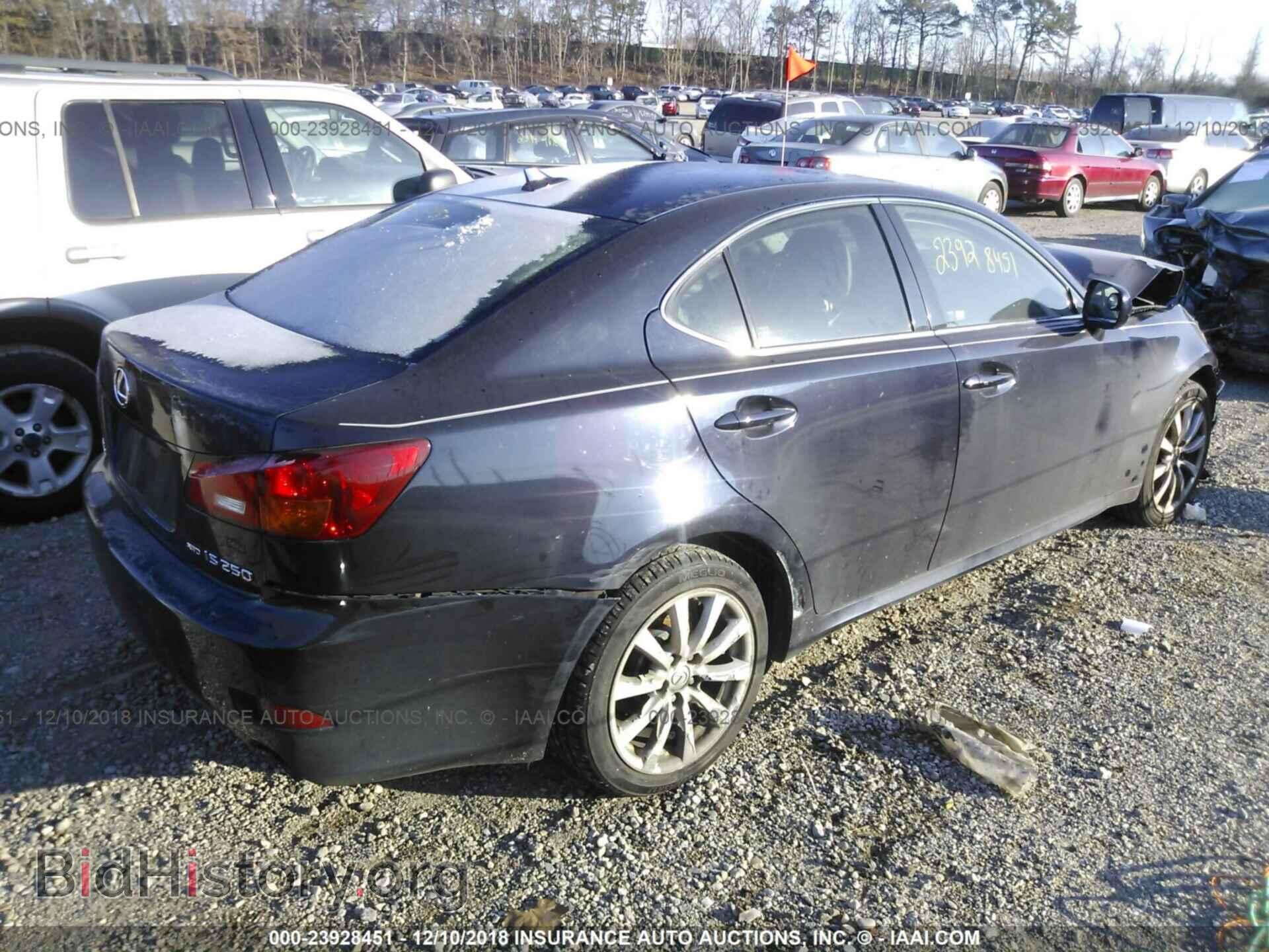 2007 LEXUS IS - VIN: JTHCK262275012397 - Photo 4