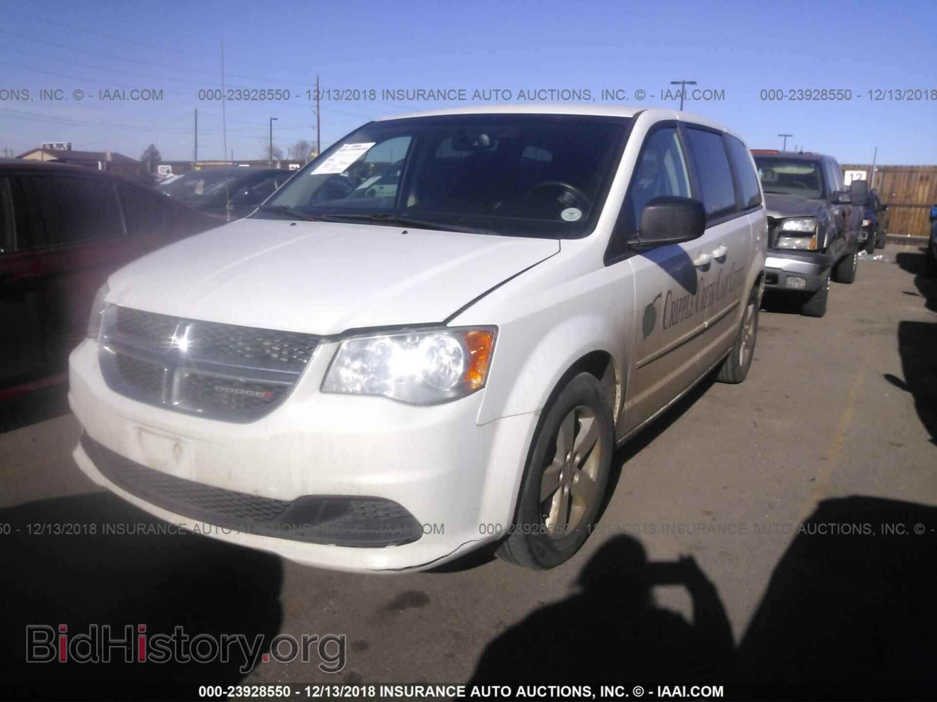 2013 DODGE GRAND CARAVAN - VIN: 2C4RDGBG7DR537927 - Фото 2