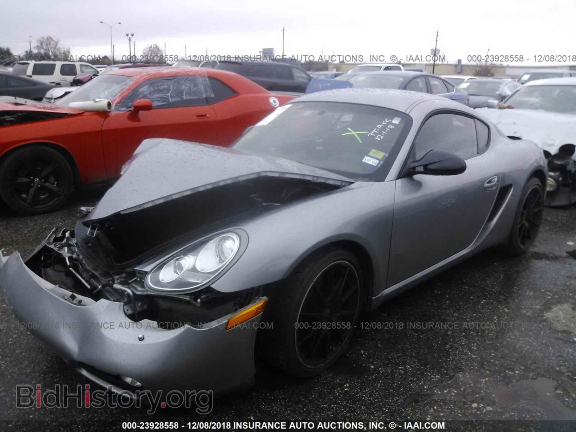 2012 PORSCHE CAYMAN - VIN: WP0AB2A84CS780320 - Фото 2