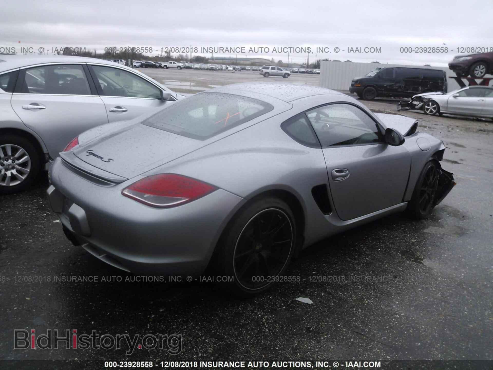 2012 PORSCHE CAYMAN - VIN: WP0AB2A84CS780320 - Фото 4