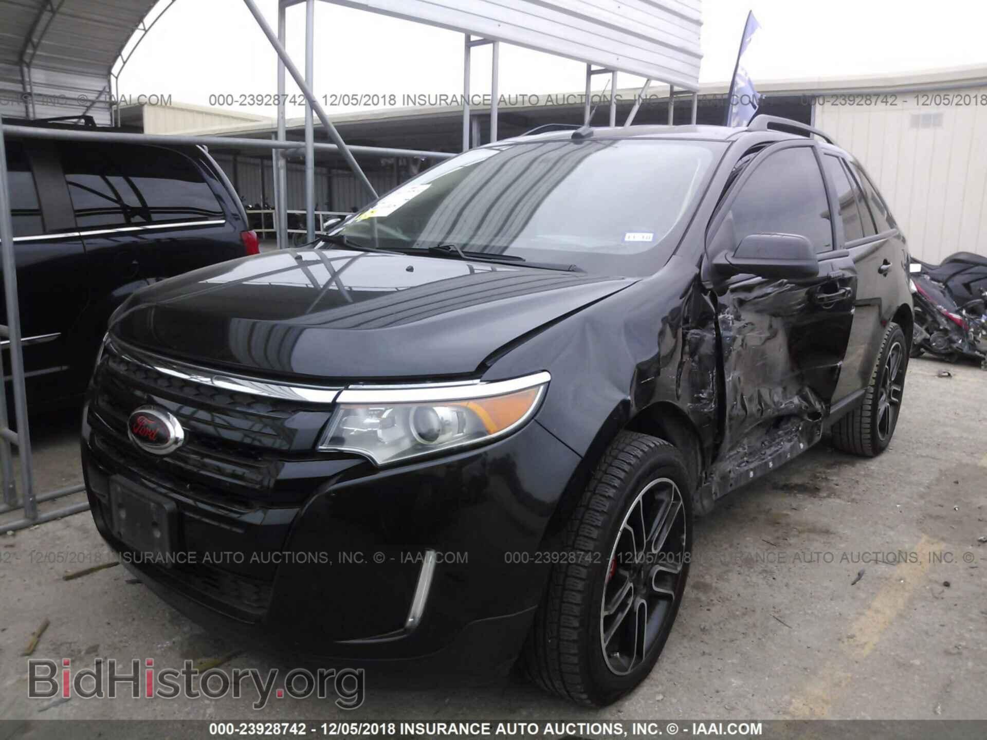 2013 FORD EDGE - VIN: 2FMDK3JC2DBE25256 - Фото 2