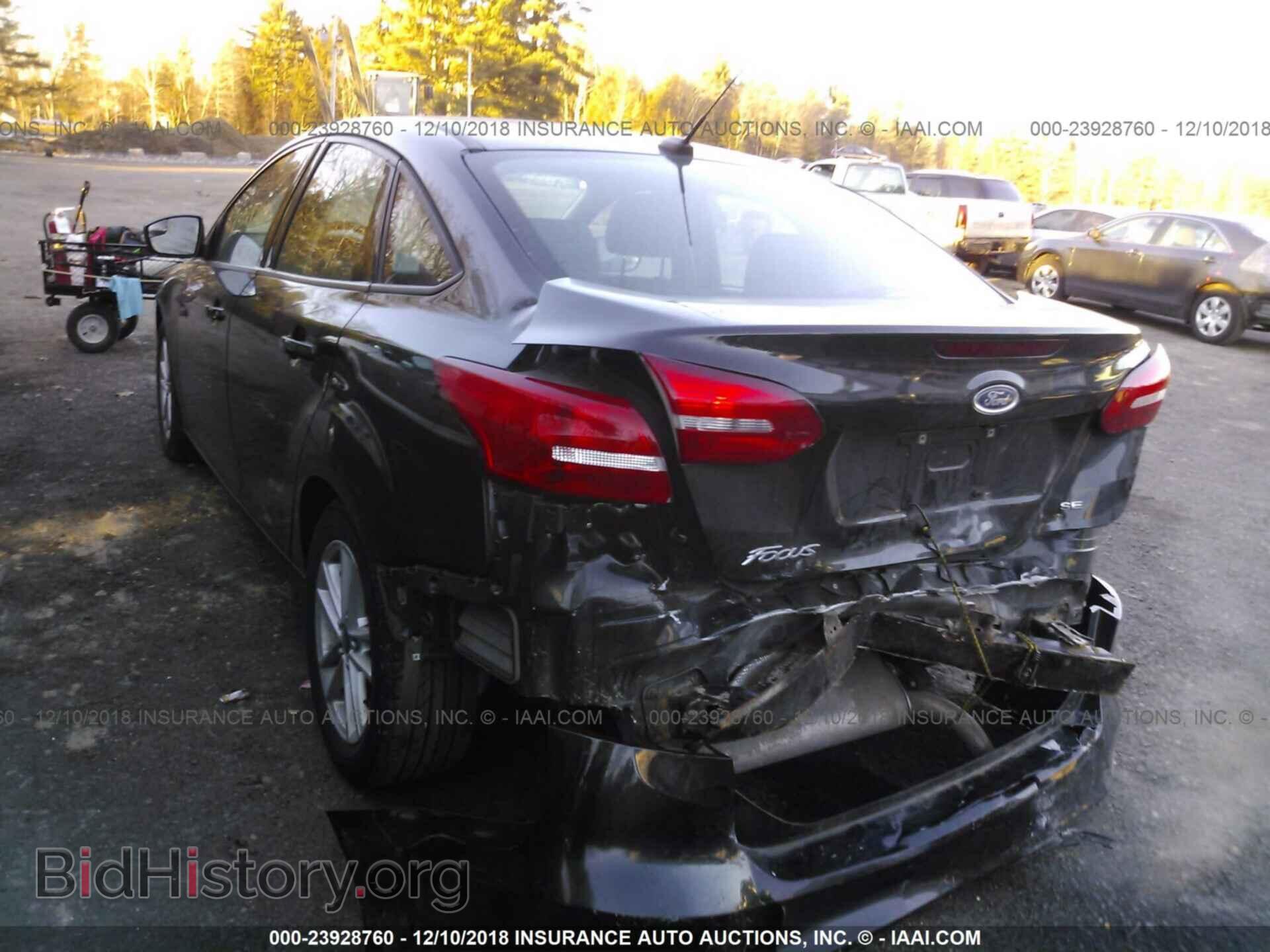 2015 FORD FOCUS - VIN: 1FADP3F2XFL317062 - Фото 3