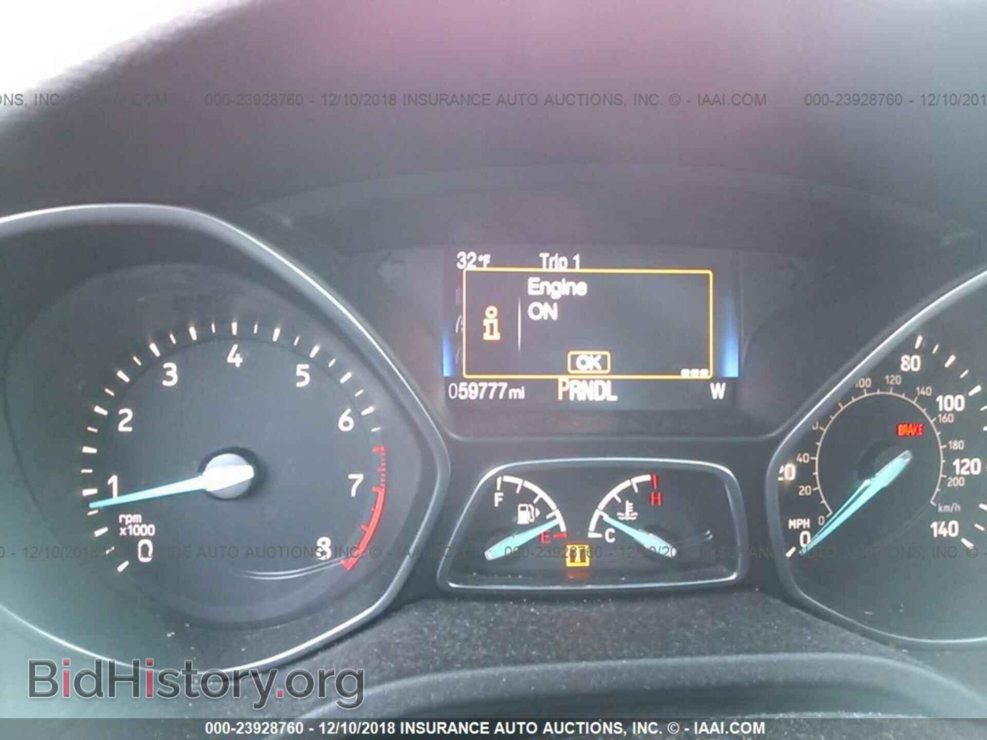 2015 FORD FOCUS - VIN: 1FADP3F2XFL317062 - Фото 7