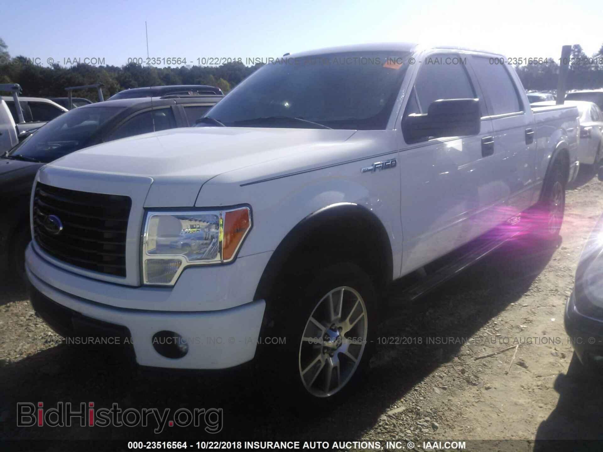 2014 FORD F150 - VIN: 1FTFW1EF6EFA10936 - Фото 2