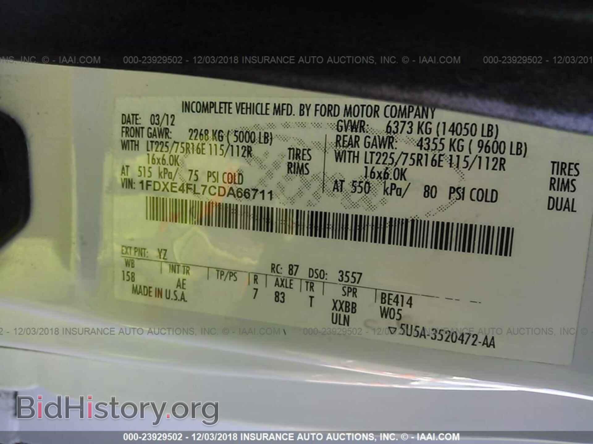 2012 Ford Econoline - VIN: 1FDXE4FL7CDA66711 - Photo 9