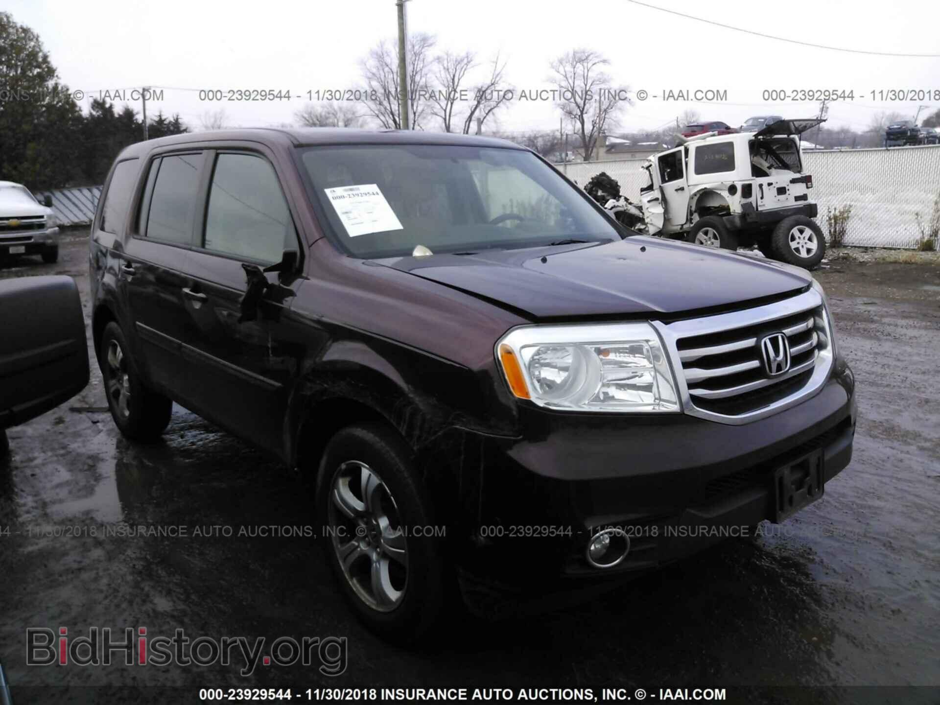 Photo 5FNYF4H43DB034585 - Honda Pilot 2013