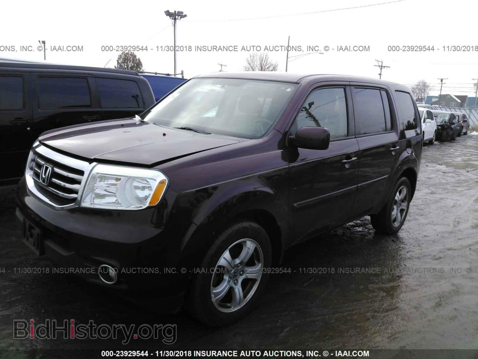 2013 Honda Pilot - VIN: 5FNYF4H43DB034585 - Фото 2