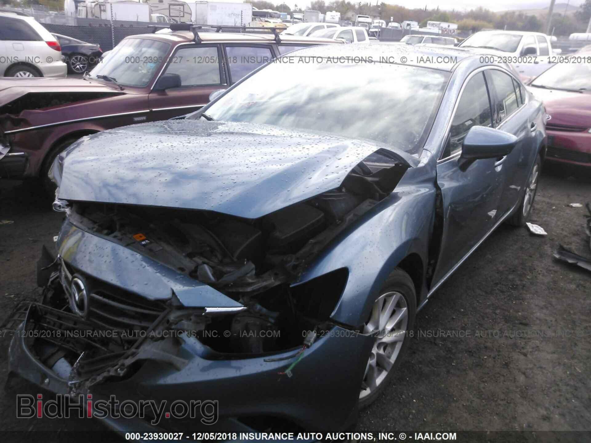 2014 Mazda 6 - VIN: JM1GJ1U63E1134258 - Фото 2