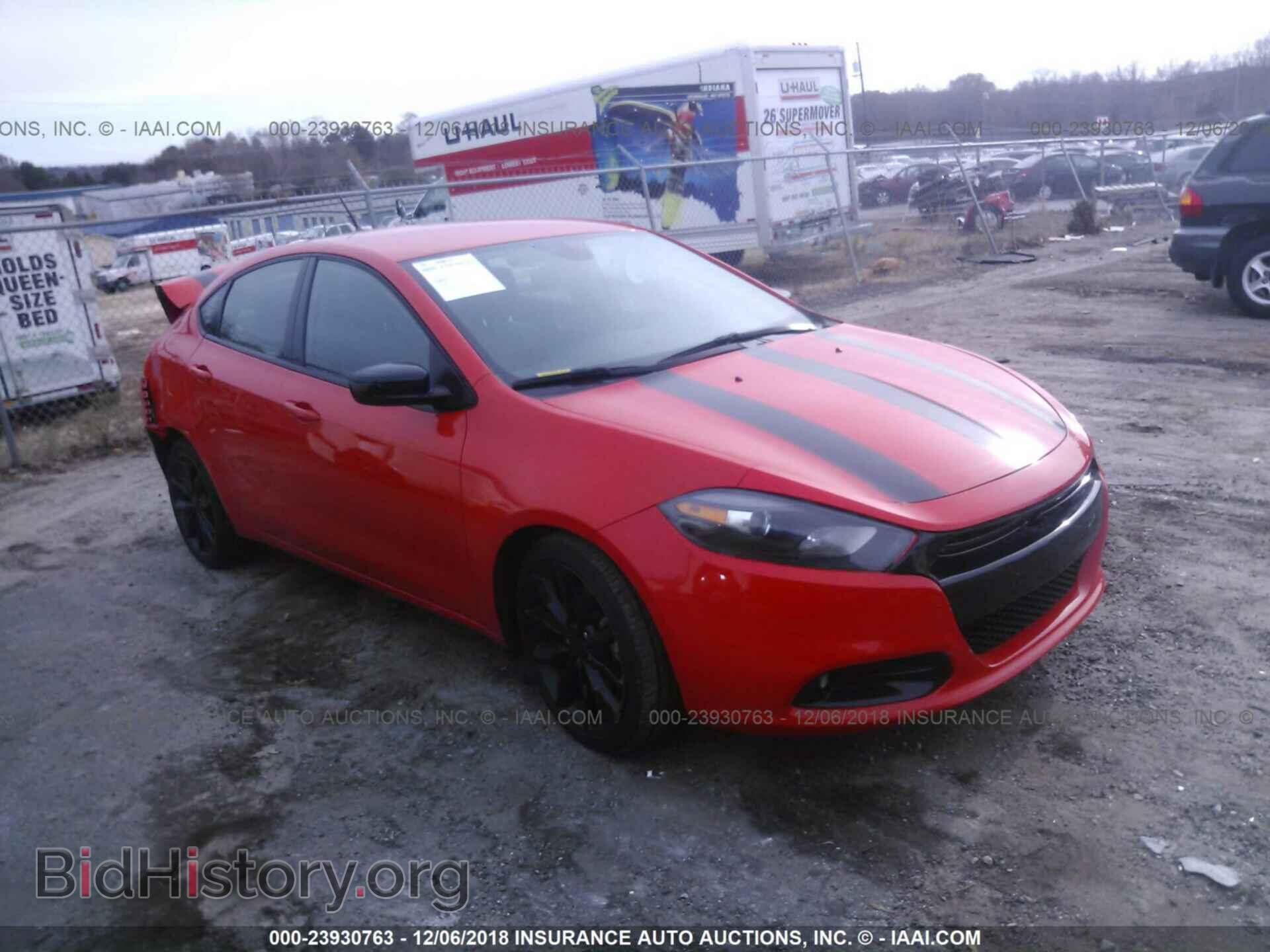 Photo 1C3CDFFA0GD818436 - DODGE DART 2016