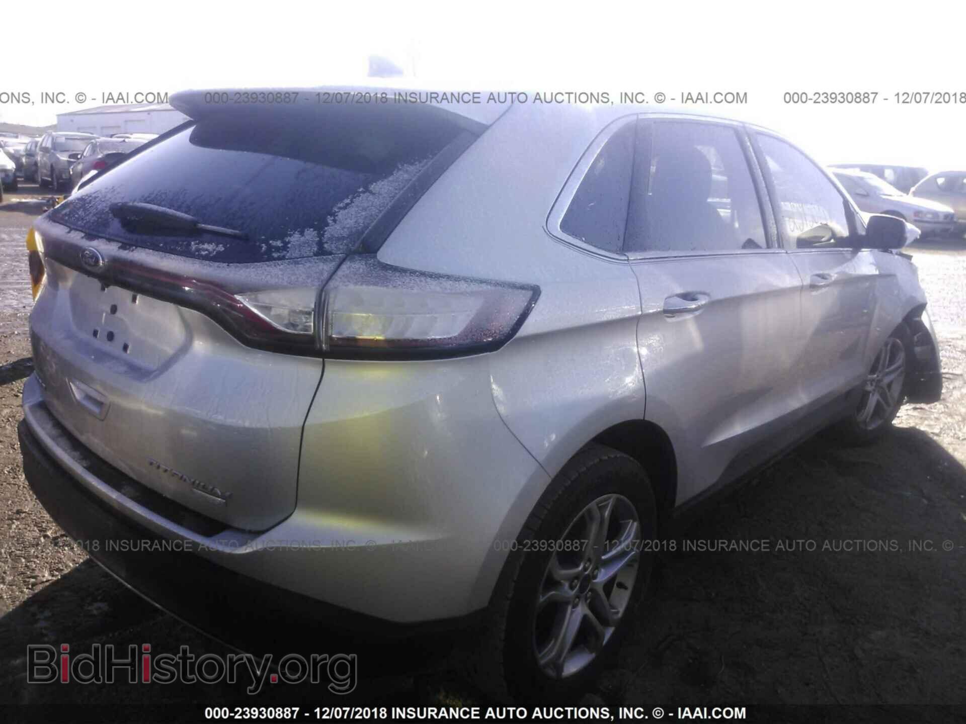 2015 FORD EDGE - VIN: 2FMTK3K93FBB02870 - Фото 4