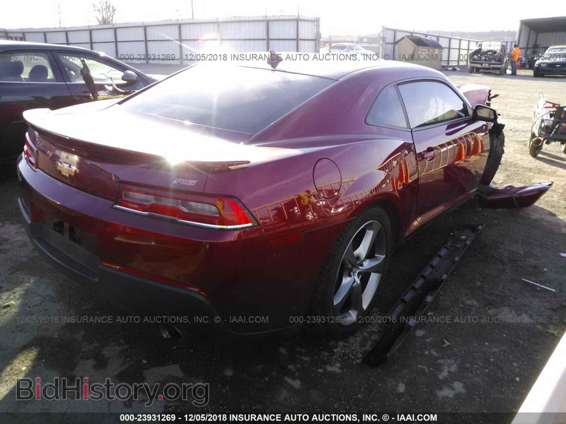2014 CHEVROLET CAMARO - VIN: 2G1FB1E30E9274785 - Photo 4