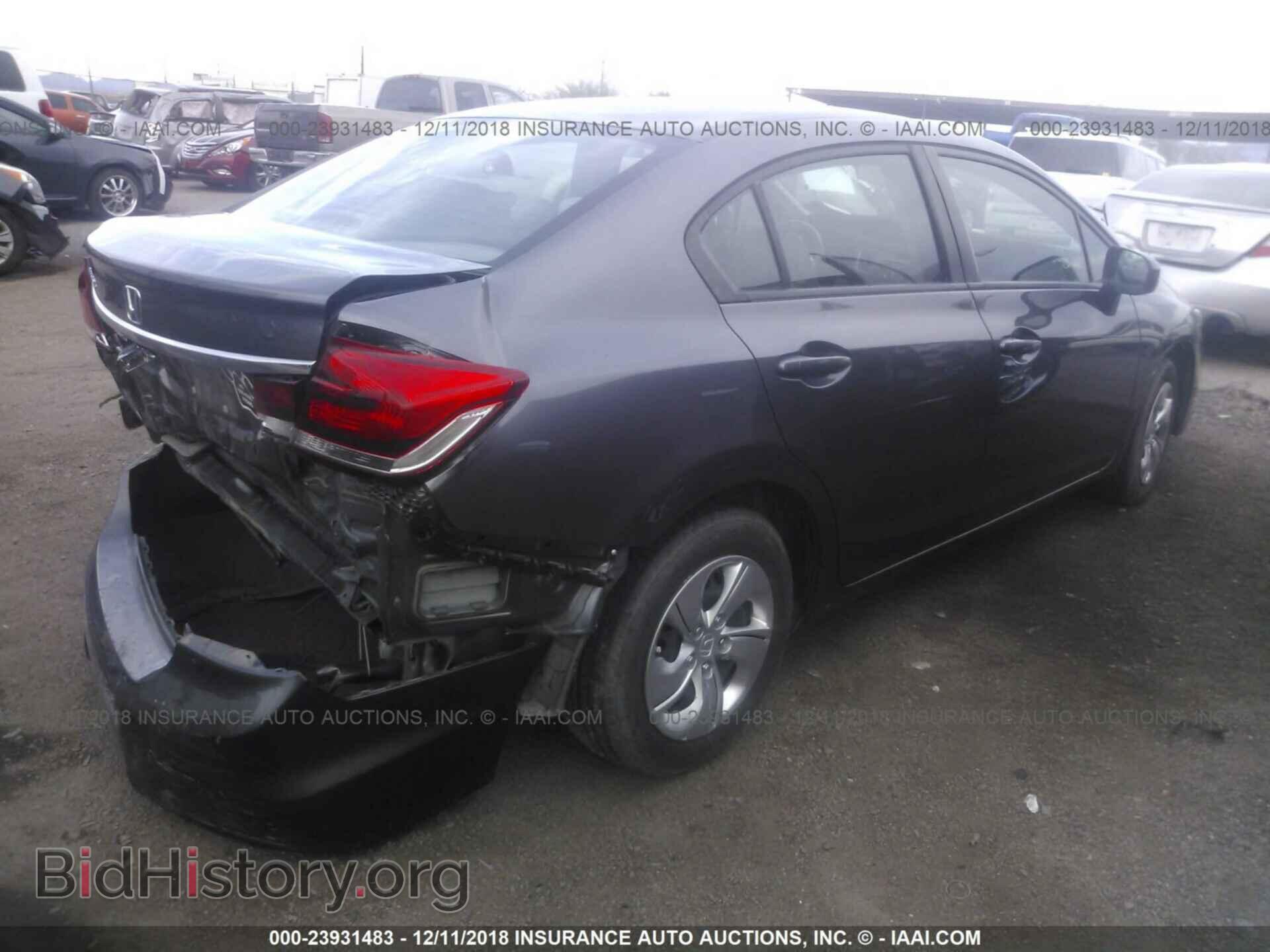 2014 HONDA CIVIC - VIN: 19XFB2F5XEE005255 - Photo 4