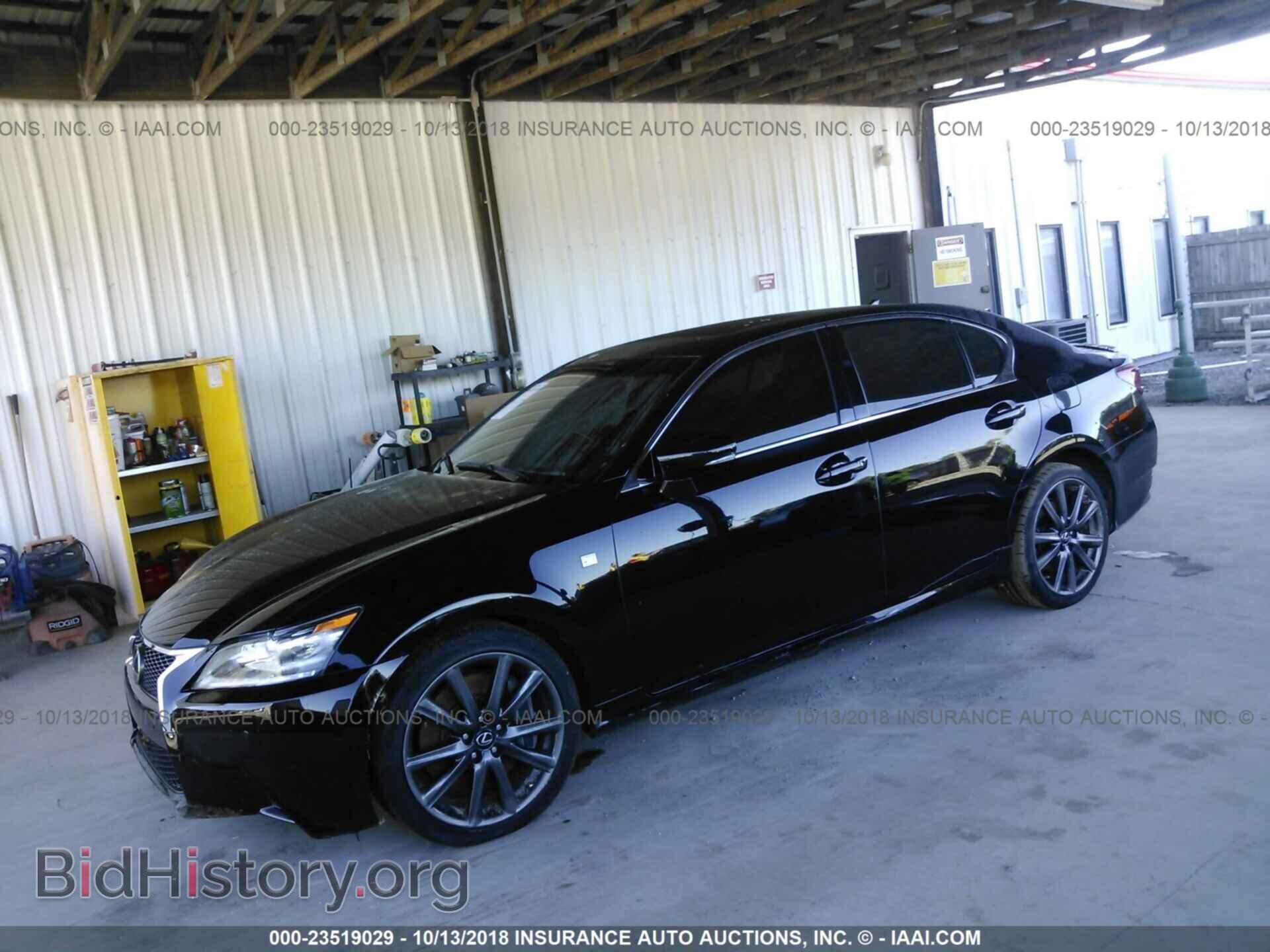 2013 LEXUS GS - VIN: JTHBE1BL8D5021273 - Фото 2