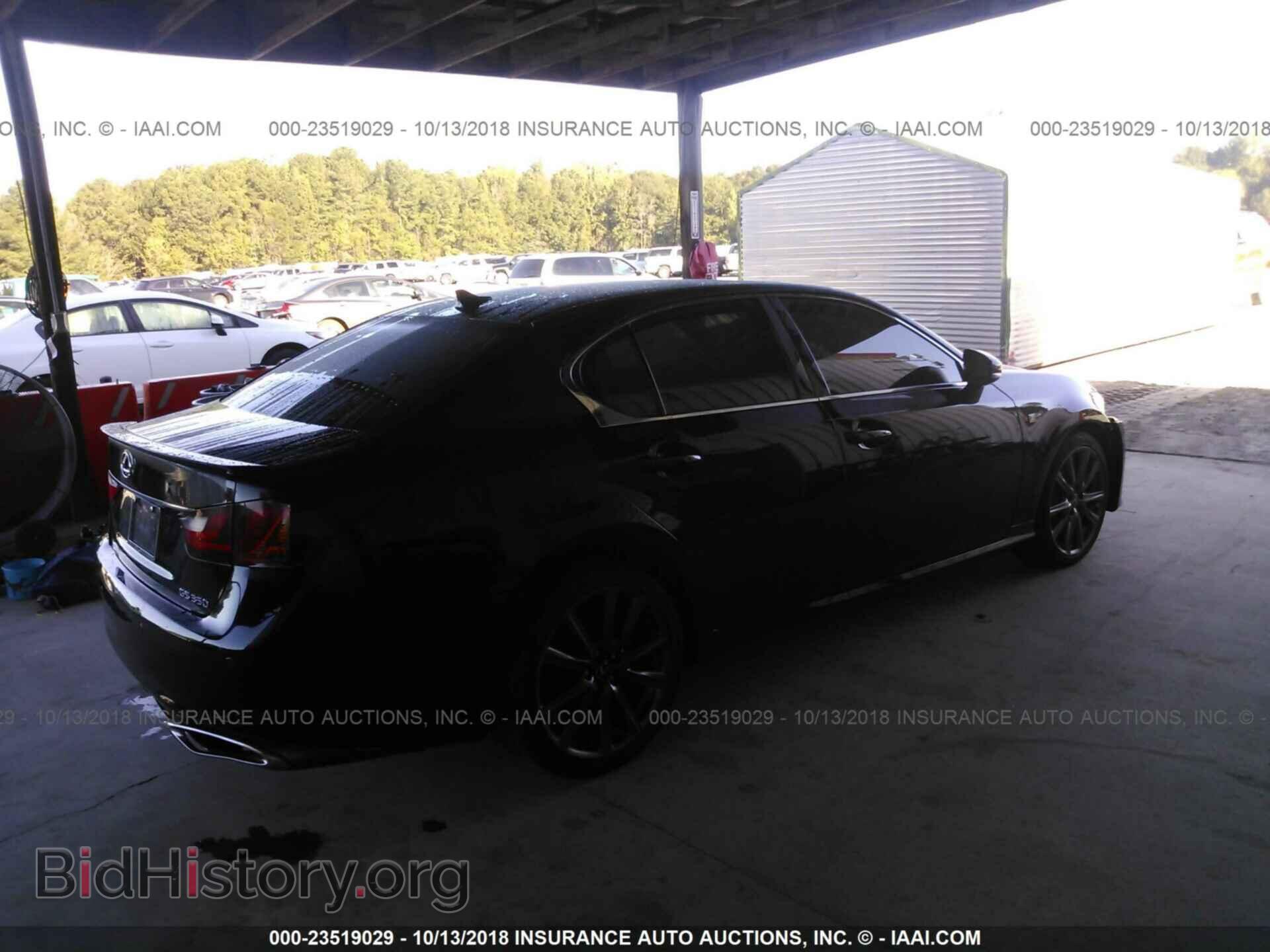 2013 LEXUS GS - VIN: JTHBE1BL8D5021273 - Фото 4