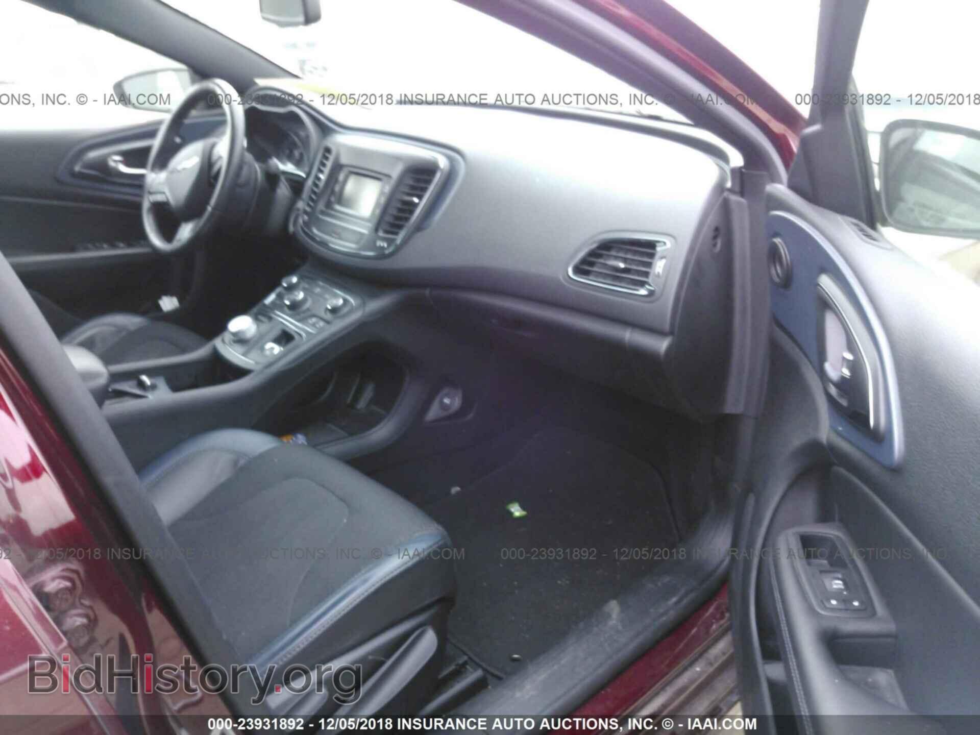 2015 CHRYSLER 200 - VIN: 1C3CCCBB7FN573238 - Фото 5