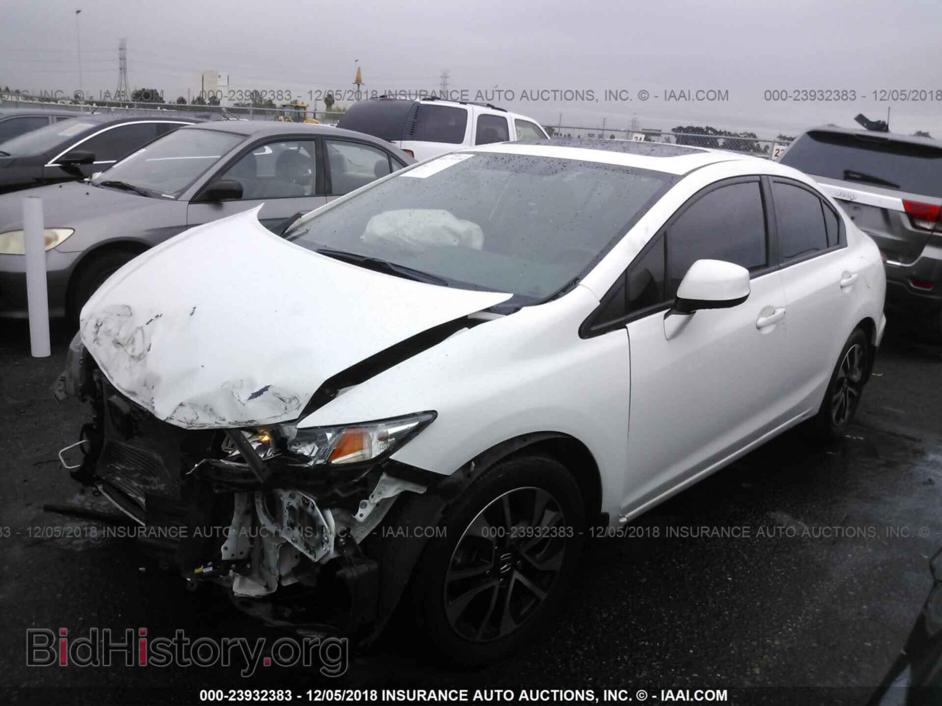 2013 HONDA CIVIC - VIN: 19XFB2F85DE065355 - Фото 2