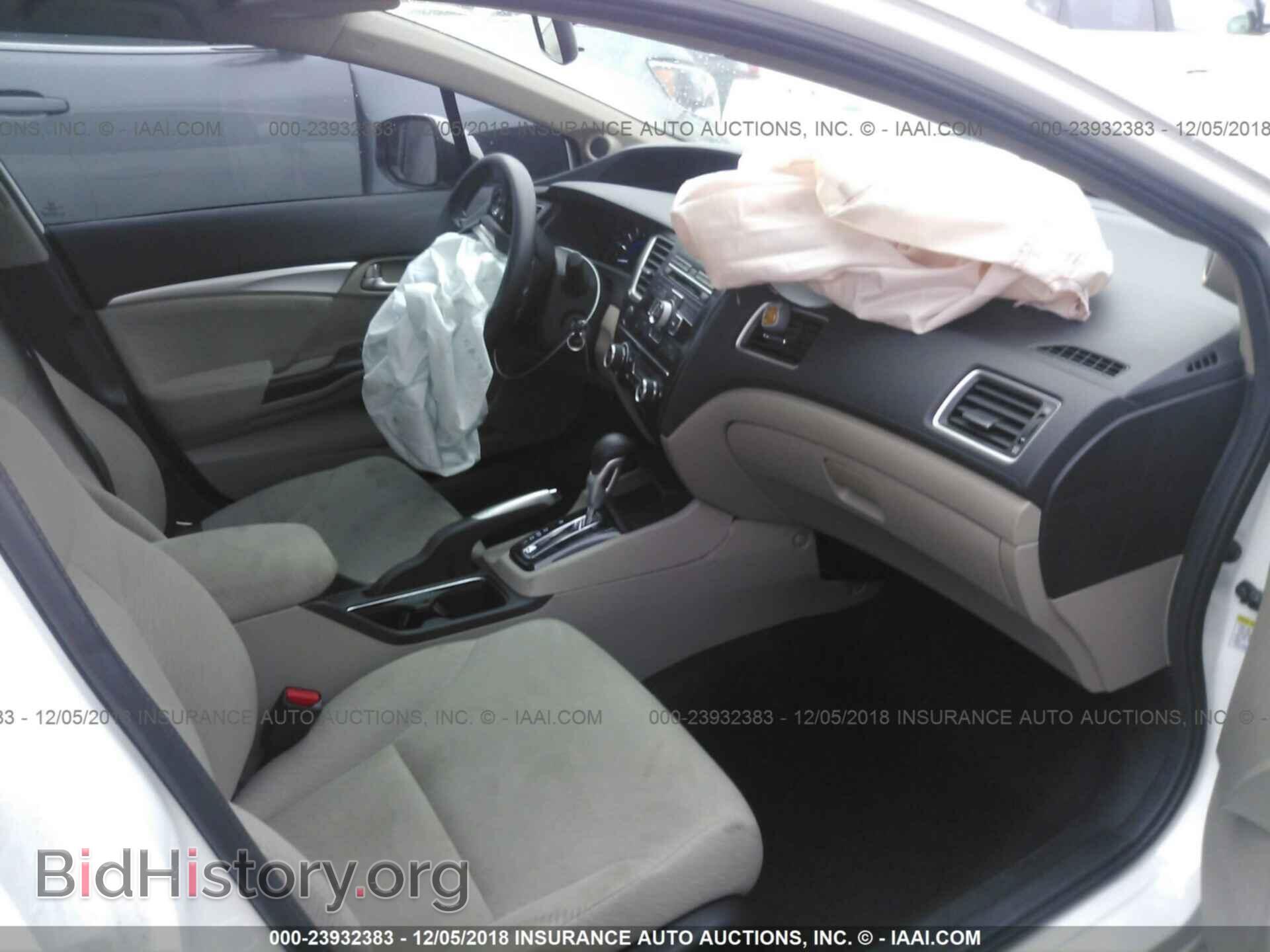 2013 HONDA CIVIC - VIN: 19XFB2F85DE065355 - Фото 5