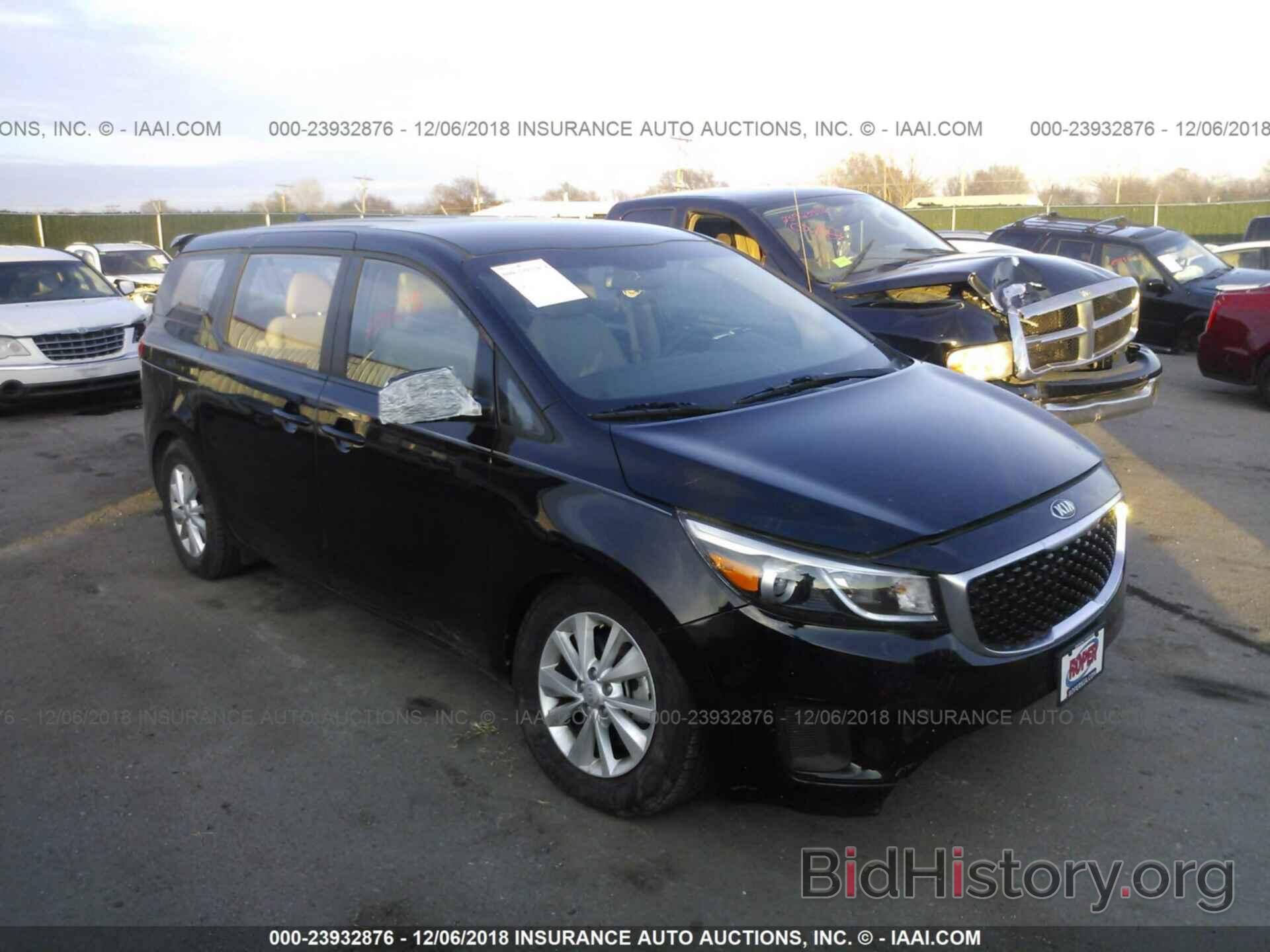 Photo KNDMA5C11G6120414 - KIA SEDONA 2016