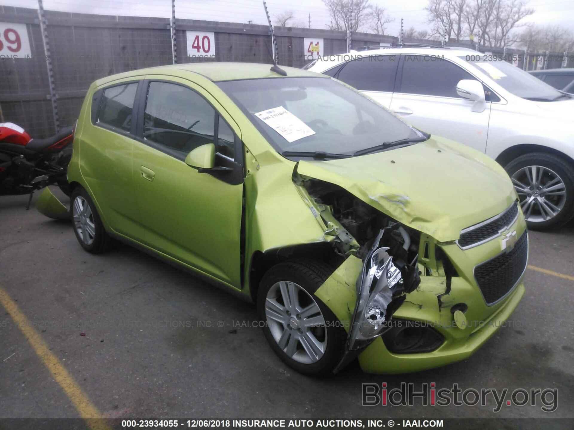 Photo KL8CD6S90DC500916 - CHEVROLET SPARK 2013